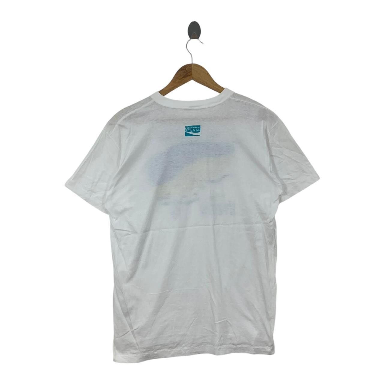 Vintage Vintage 80’ POCARI SWEAT STEVIA DIET Japan Ads Tee Shirt Size US L / EU 52-54 / 3 - 4 Thumbnail