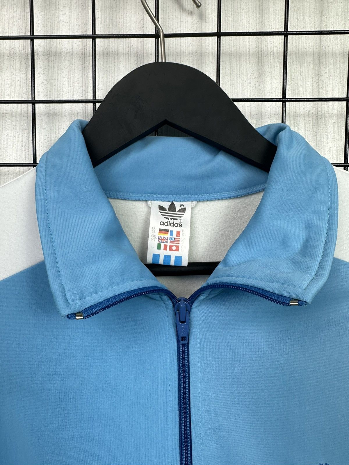 Adidas × Vintage Rare Vintage Adidas track jacket Men S white made in Austria Size US S / EU 44-46 / 1 - 11 Thumbnail
