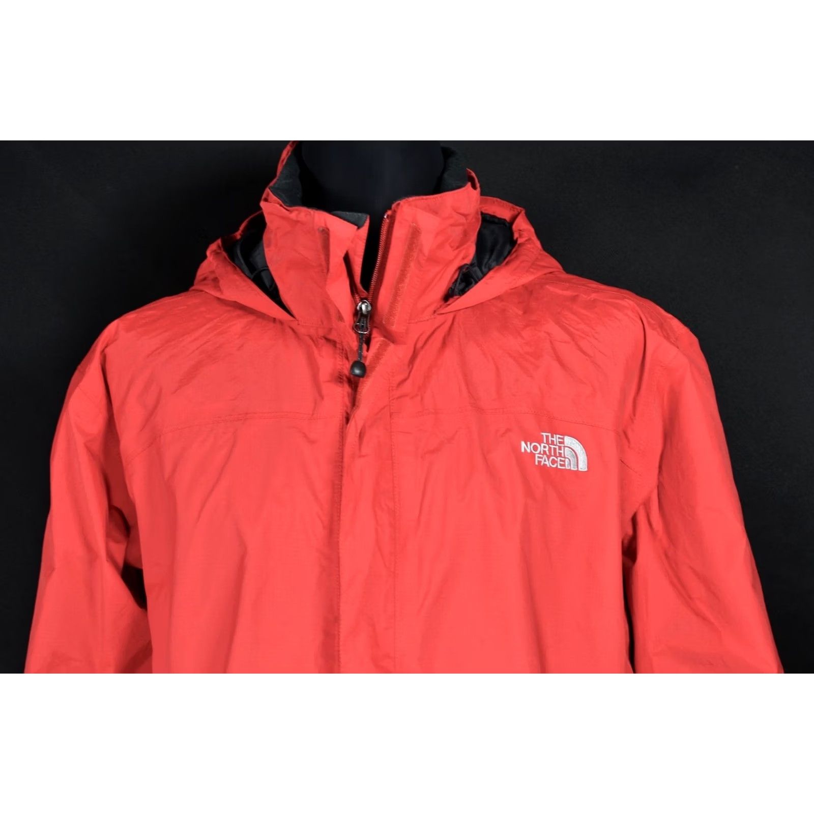 The North Face The North Face HyVent Jacket Mens M Red Hooded Rain Coat Outer Shell Polyester ZIP Casual Travel 90s Outdoor Mens Size US M / EU 48-50 / 2 - 3 Thumbnail