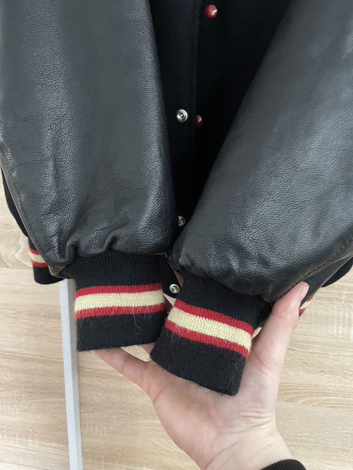 Delong Vintage DeLONG Varsity Jacket — Bellmawr Bears Hockey 2003 Size US XXL / EU 58 / 5 - 19 Thumbnail