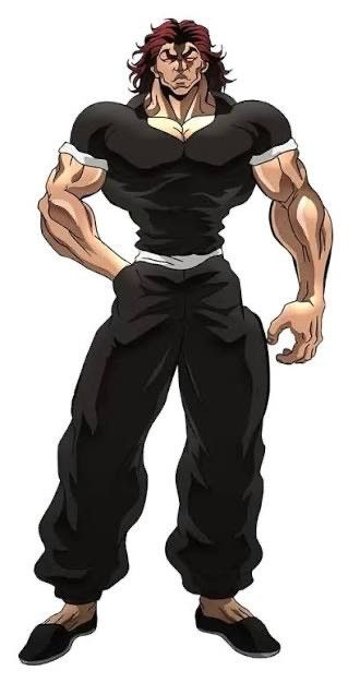 Anime XENO X BAKI The Grappler "Yujiro Hanma" Tee Size US XXL / EU 58 / 5 - 10 Thumbnail