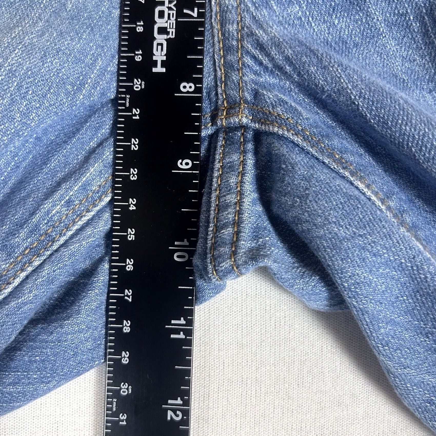 Tommy Hilfiger Tommy Hilfiger Jeans Womens 2 Boyfriend Mid Rise Medium Wash Denim Zip Inseam 30" Regular Fit Cotton Spandex Crew Womens Size 26" / US 2 / IT 38 - 6 Thumbnail