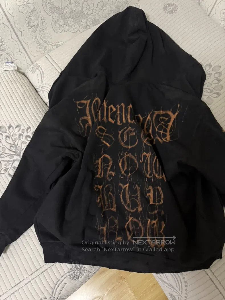 Balenciaga Balenciaga Sanskrit letter logo zip-up hoodie jacket, size Size US L / EU 52-54 / 3 - 2 Thumbnail