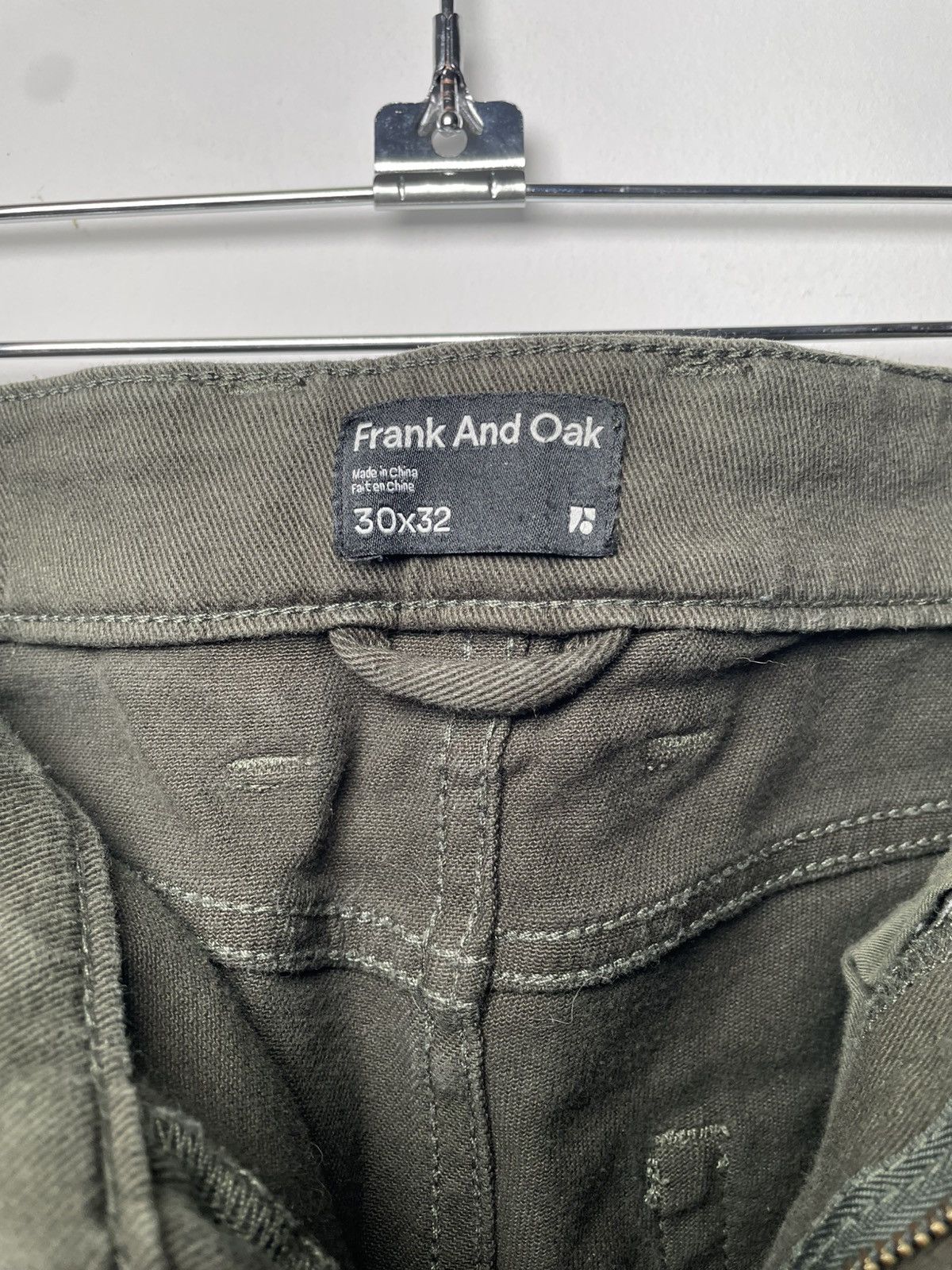 Frank & Oak Frank And Oak Olive Slim Jeans 30x32 Size US 30 / EU 46 - 4 Thumbnail