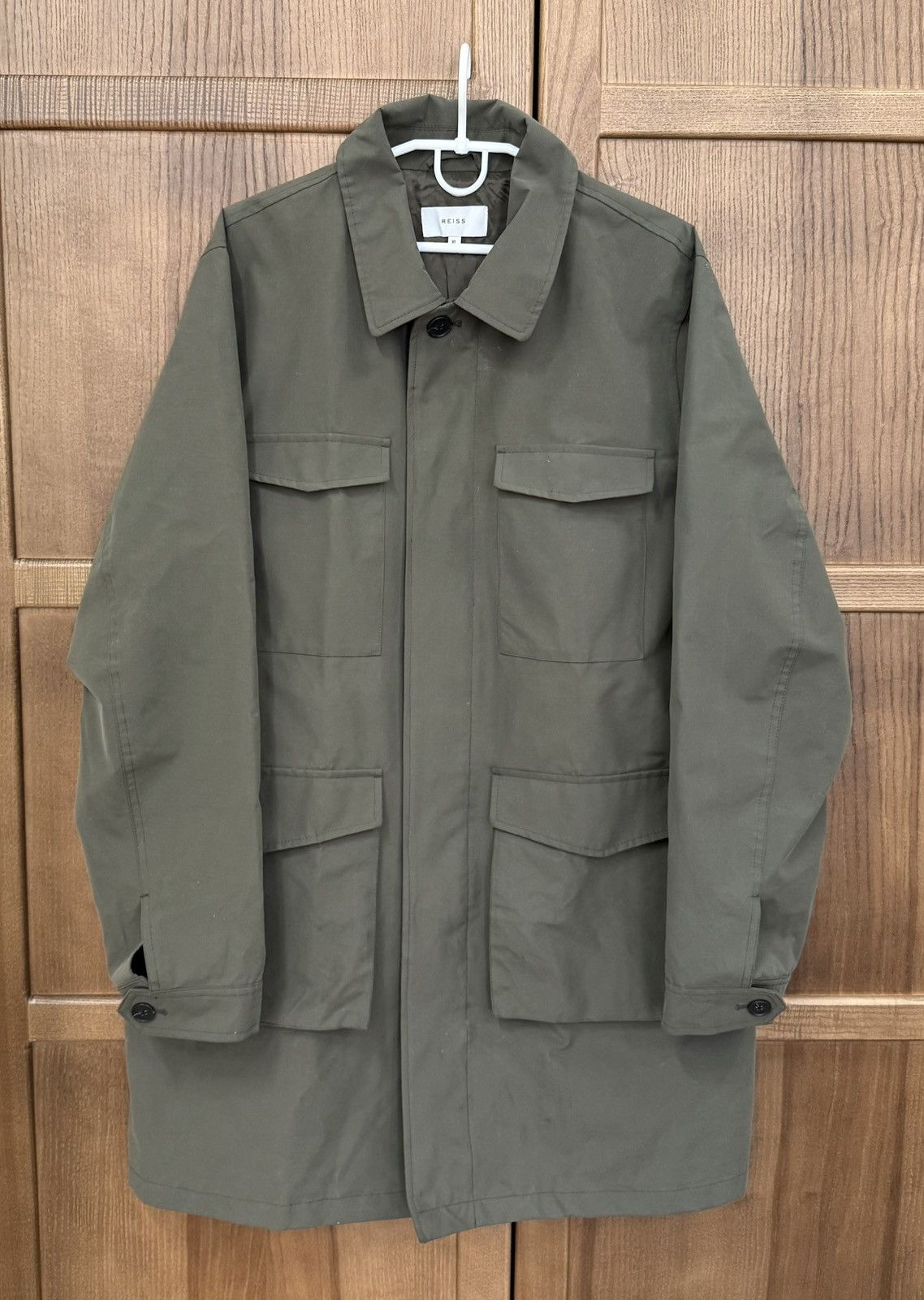 Reiss Reiss Khaki Goretex Trench Jacket Mens Size XL Size US XL / EU 56 / 4 - 1 Thumbnail