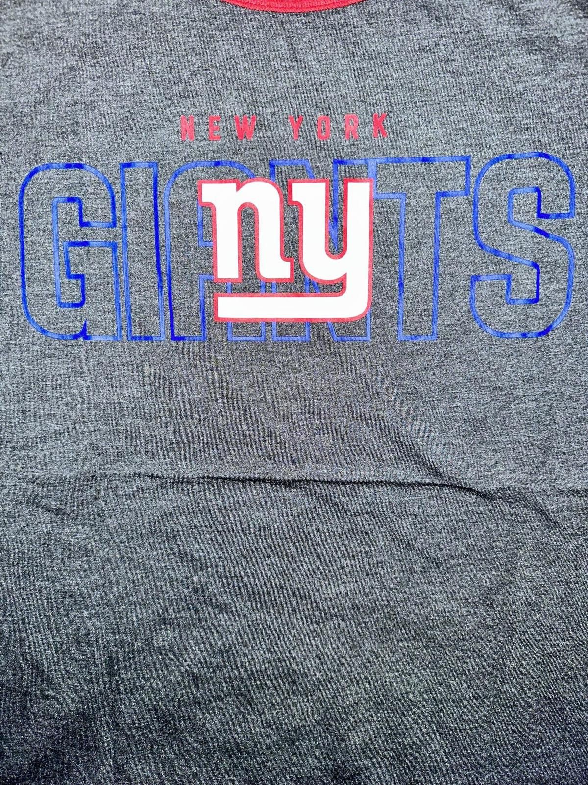 Nike Mens Nike New York Giants Grey Tri-Blend Tank Top Size US L / EU 52-54 / 3 - 3 Thumbnail