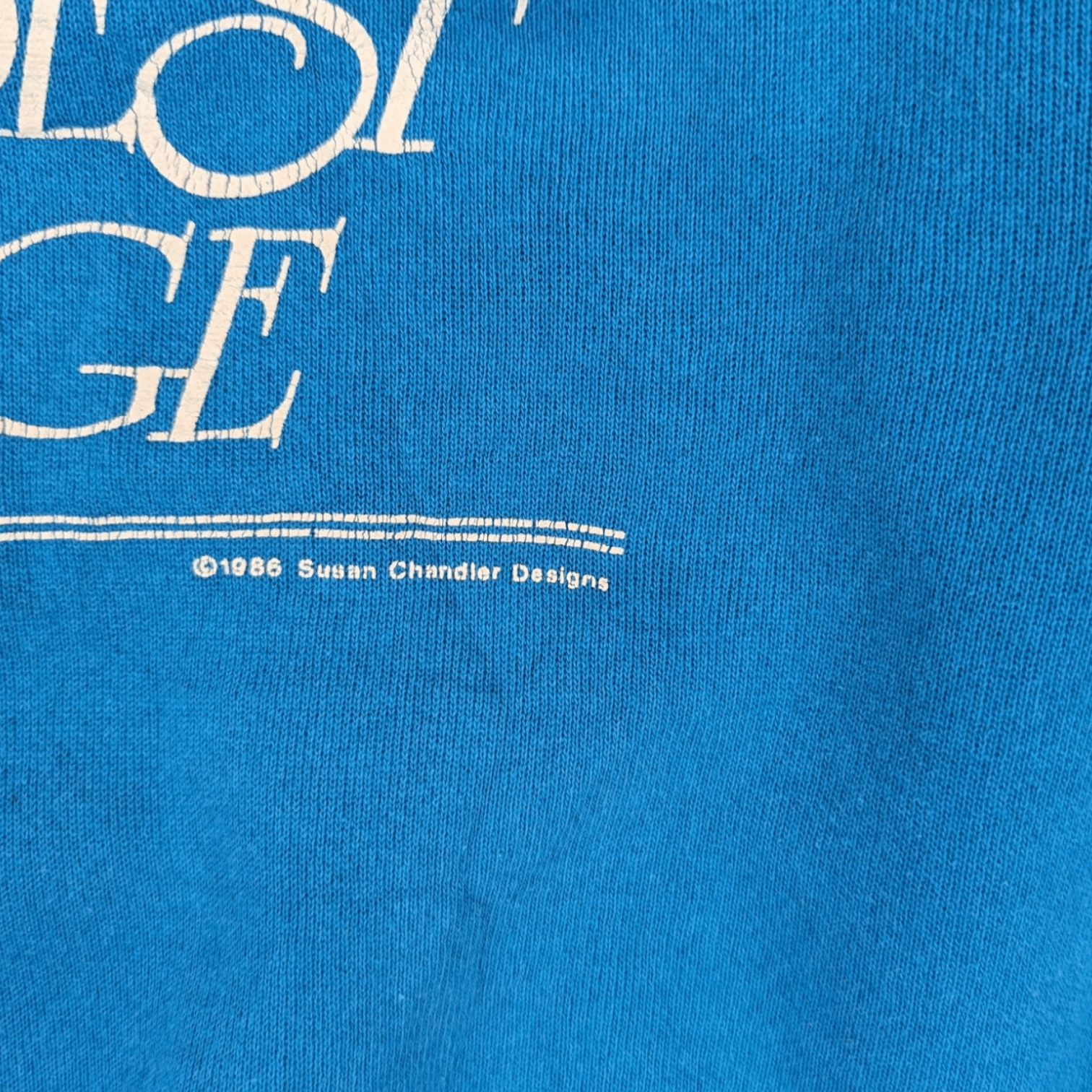 Hanes Vintage 80's 1986 HANES Living Well Revenge Sweatshirt Size US L / EU 52-54 / 3 - 7 Thumbnail