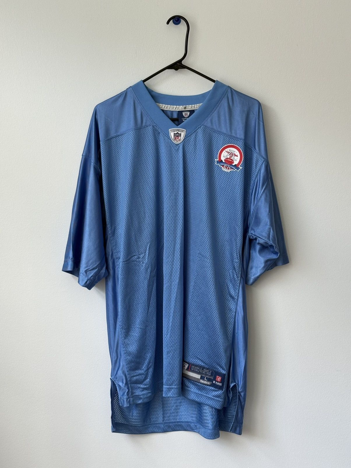Reebok Blank Houston Oilers NFL Throwback Jersey 2009 Size US L / EU 52-54 / 3 - 1 Thumbnail