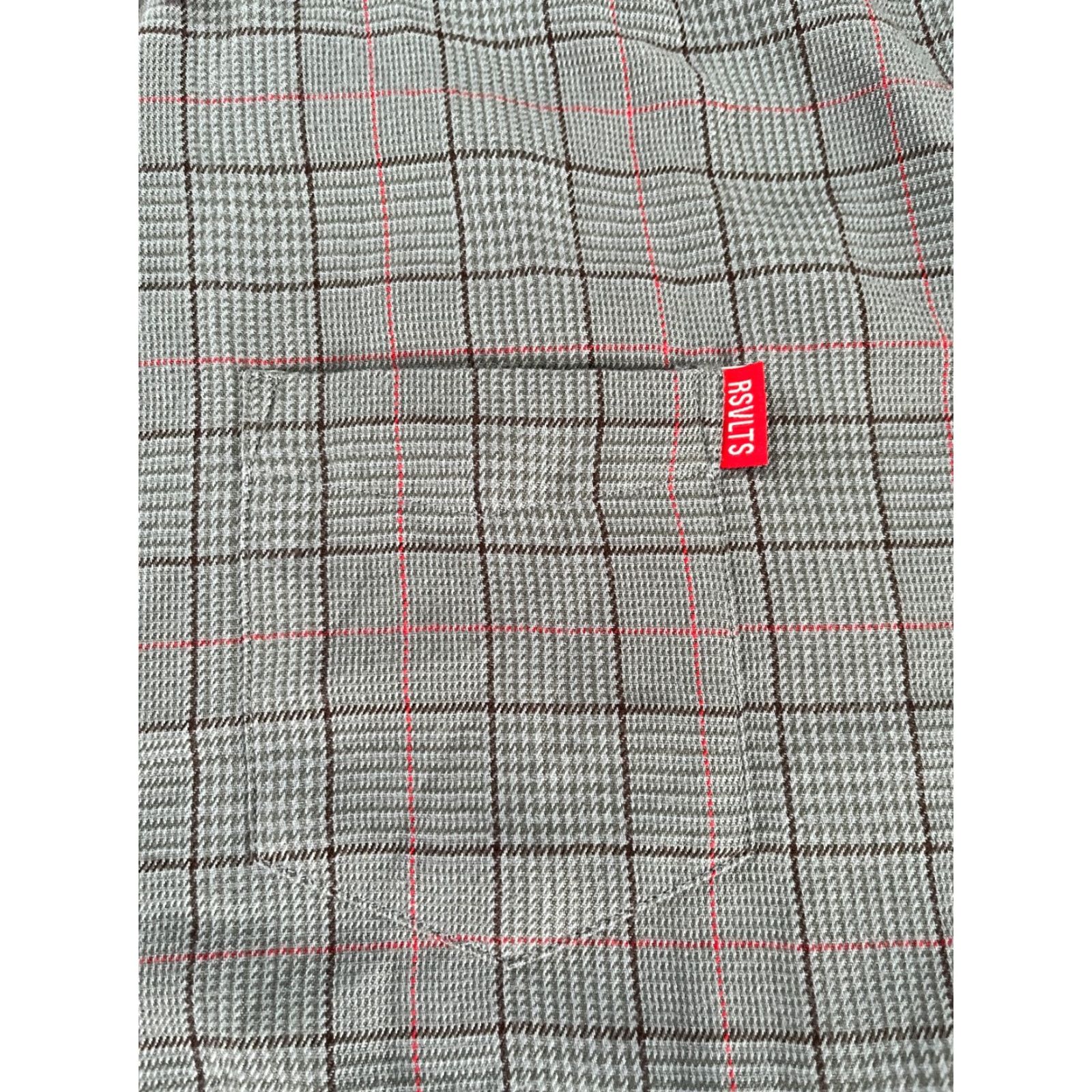 Vintage RSVLTS The Draper Long Sleeve Plaid Flannel Shirt Pockets Sz 2XL Men’s Shirts 2XL Gray Button-Up Size US XXL / EU 58 / 5 - 6 Thumbnail