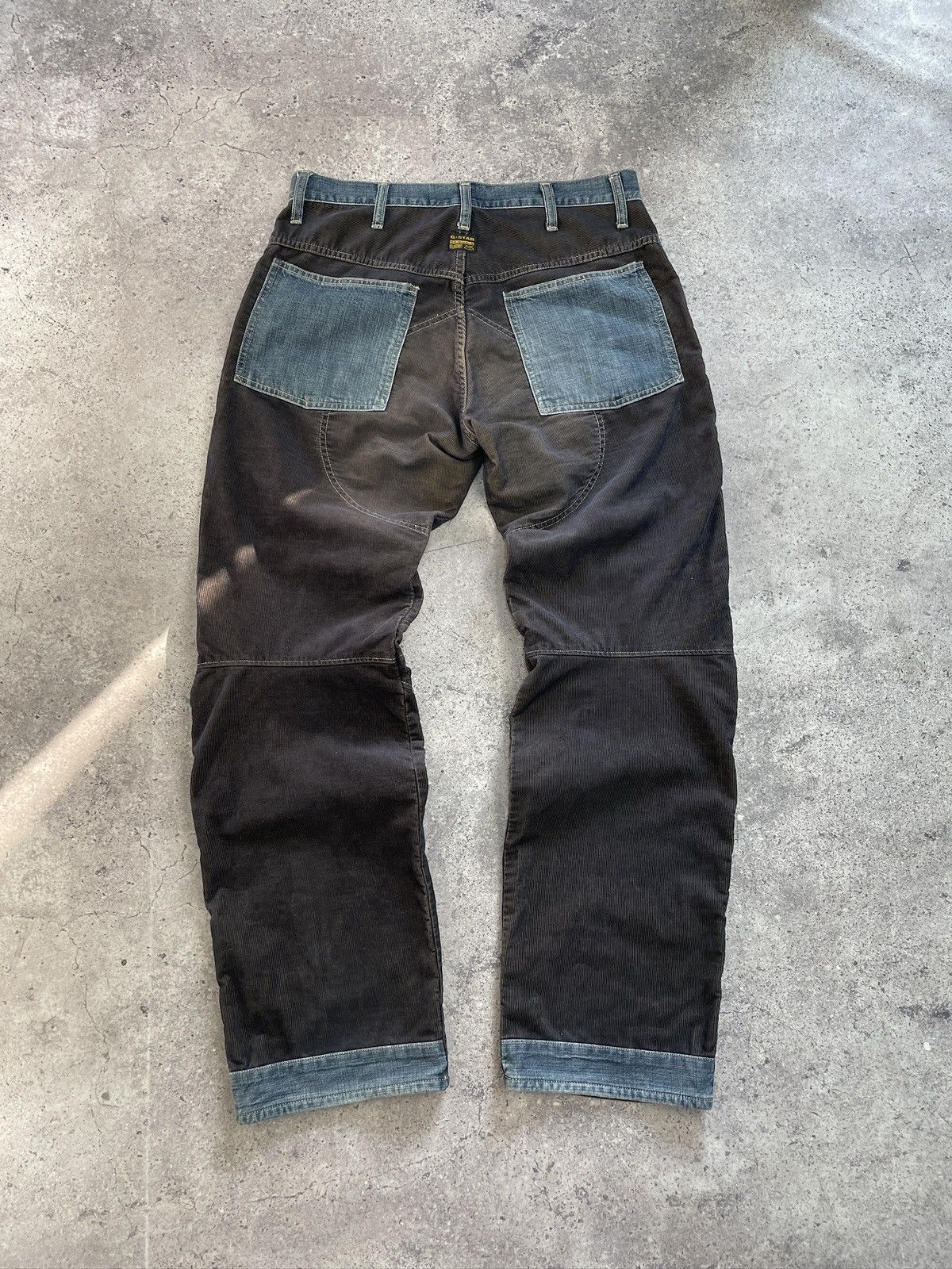 G-Star Vintage Y2K G-Star Raw Velvet Denim Baggy Fit Pants Size US 33 - 1 Thumbnail