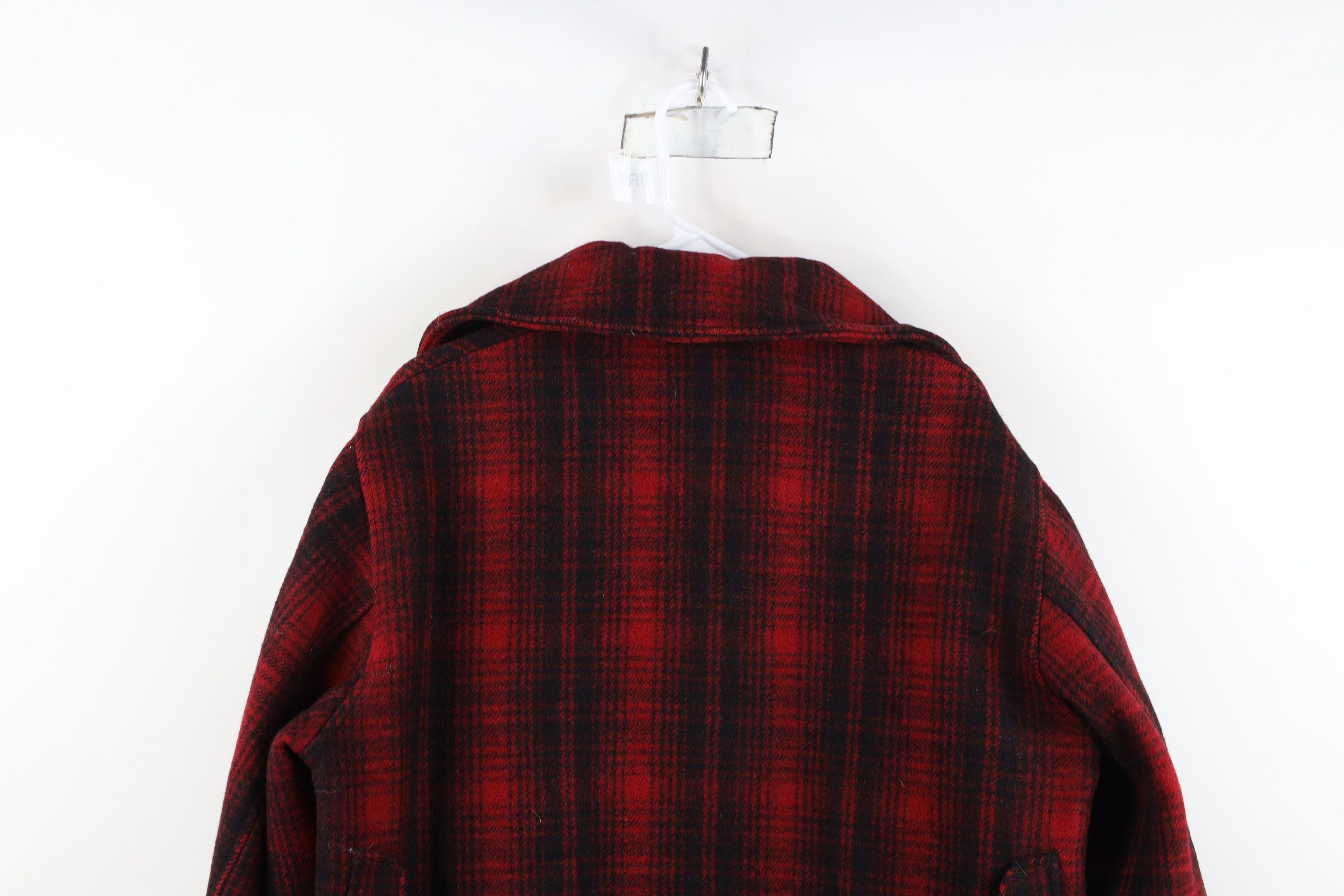 Woolrich Woolen Mills Vintage 50s Woolrich Heavyweight Wool Mackinaw Jacket USA Size US XXL / EU 58 / 5 - 17 Thumbnail