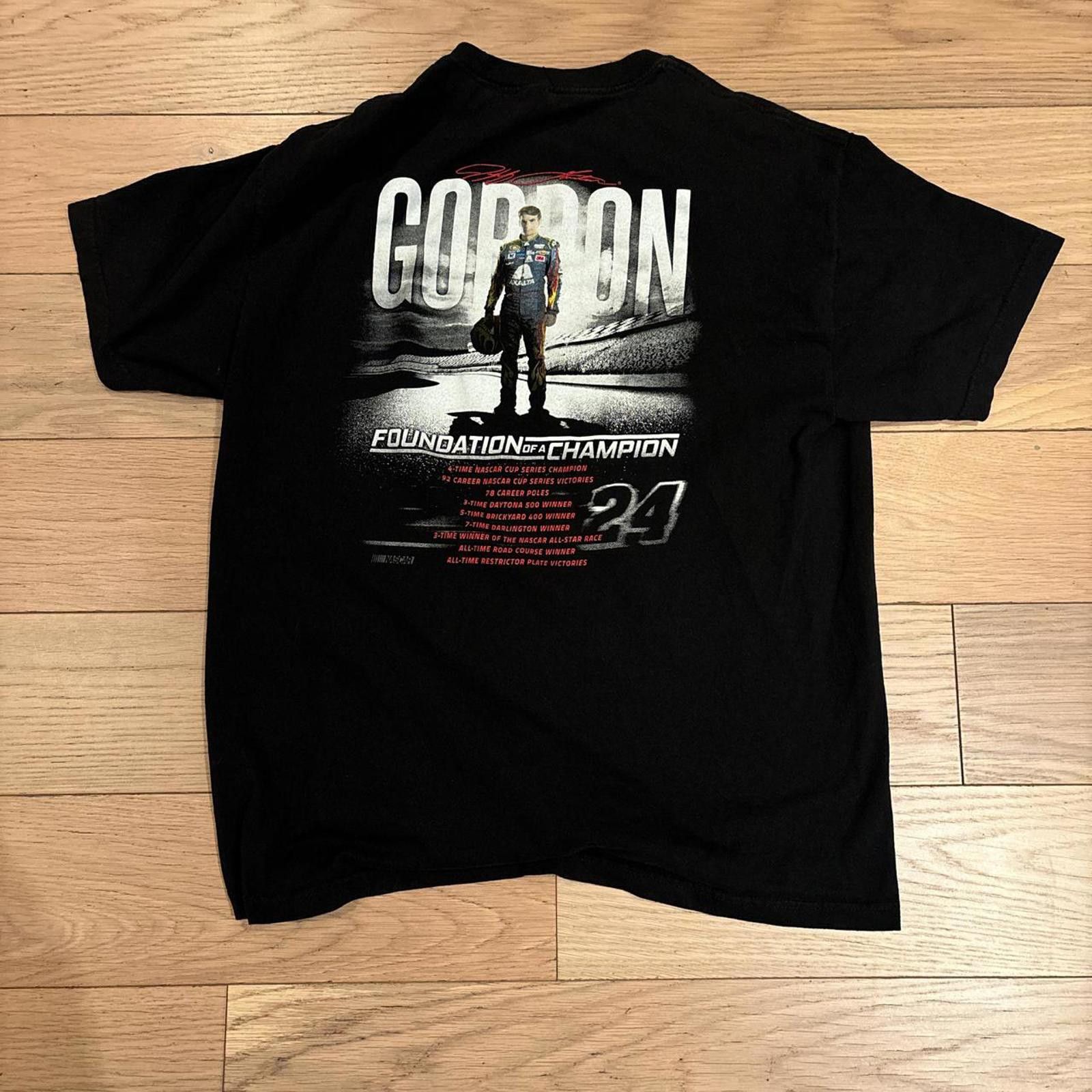 NASCAR Vintage Jeff Gordon NASCAR Graphic Tee Size US XL / EU 56 / 4 - 4 Thumbnail