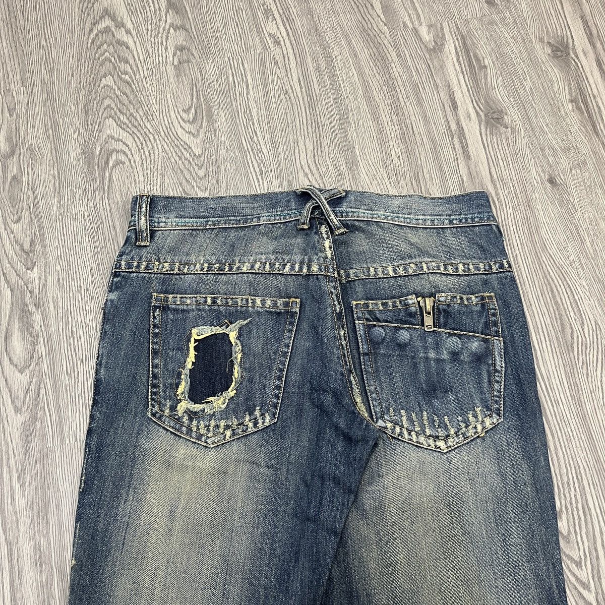 14th Addiction Riot - Thrashed Fading Denim ifsix Lgb Style shibuya tokyo Size US 30 / EU 46 - 14 Thumbnail