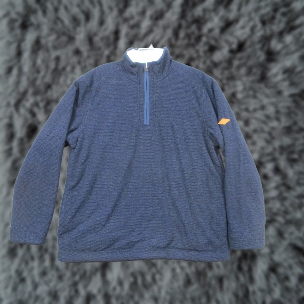Orvis Orvis Pullover L Men's Sherpa Lined Blue 1/4 Zip Heavyweight Size US L / EU 52-54 / 3 - 1 Thumbnail
