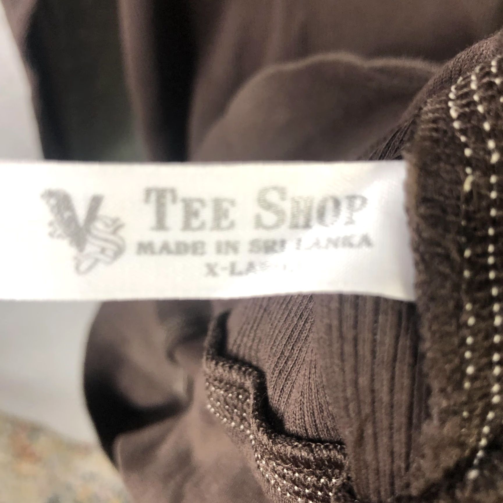 KangaROOS Tee Shop Hoodie Womens XL Brown Pullover Ribbed Long Sleeve Kangaroo Pocket Y2K Size XL / US 12-14 / IT 48-50 - 7 Thumbnail