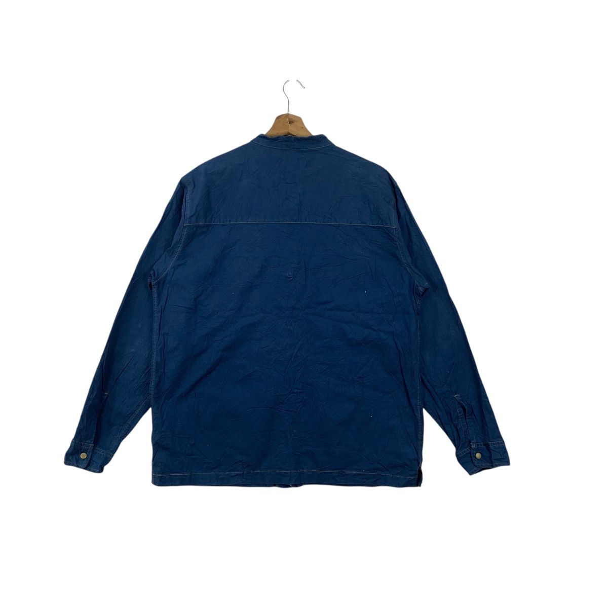 Other MEI CALIFORNIA OUTDOOR Pure Indigo Denim Jeans Jacket Snap Size L / US 10 / IT 46 - 8 Thumbnail