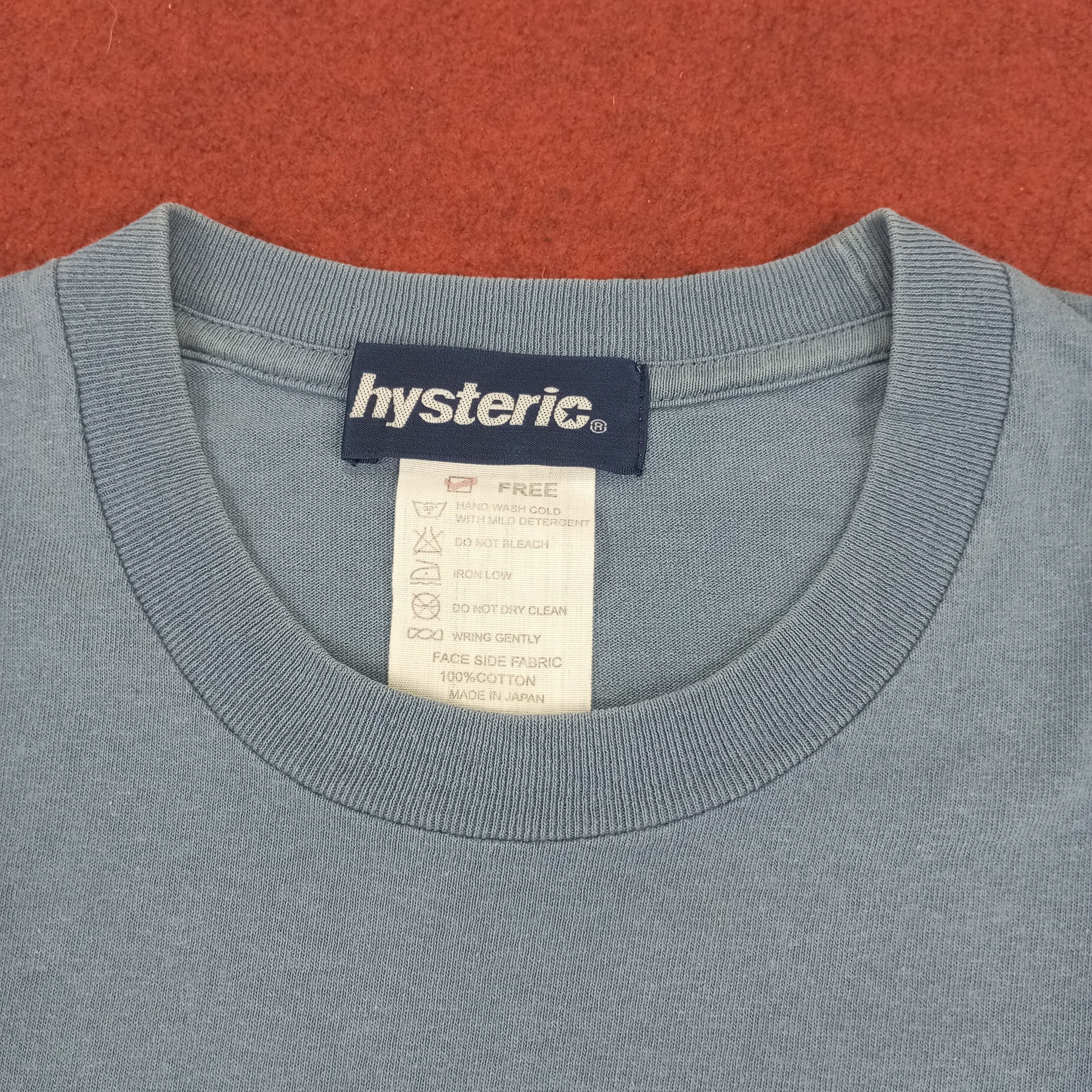 Hysteric Glamour Hysteric Glamour Vintage Tshirt Streetwear Style Size US S / EU 44-46 / 1 - 7 Thumbnail