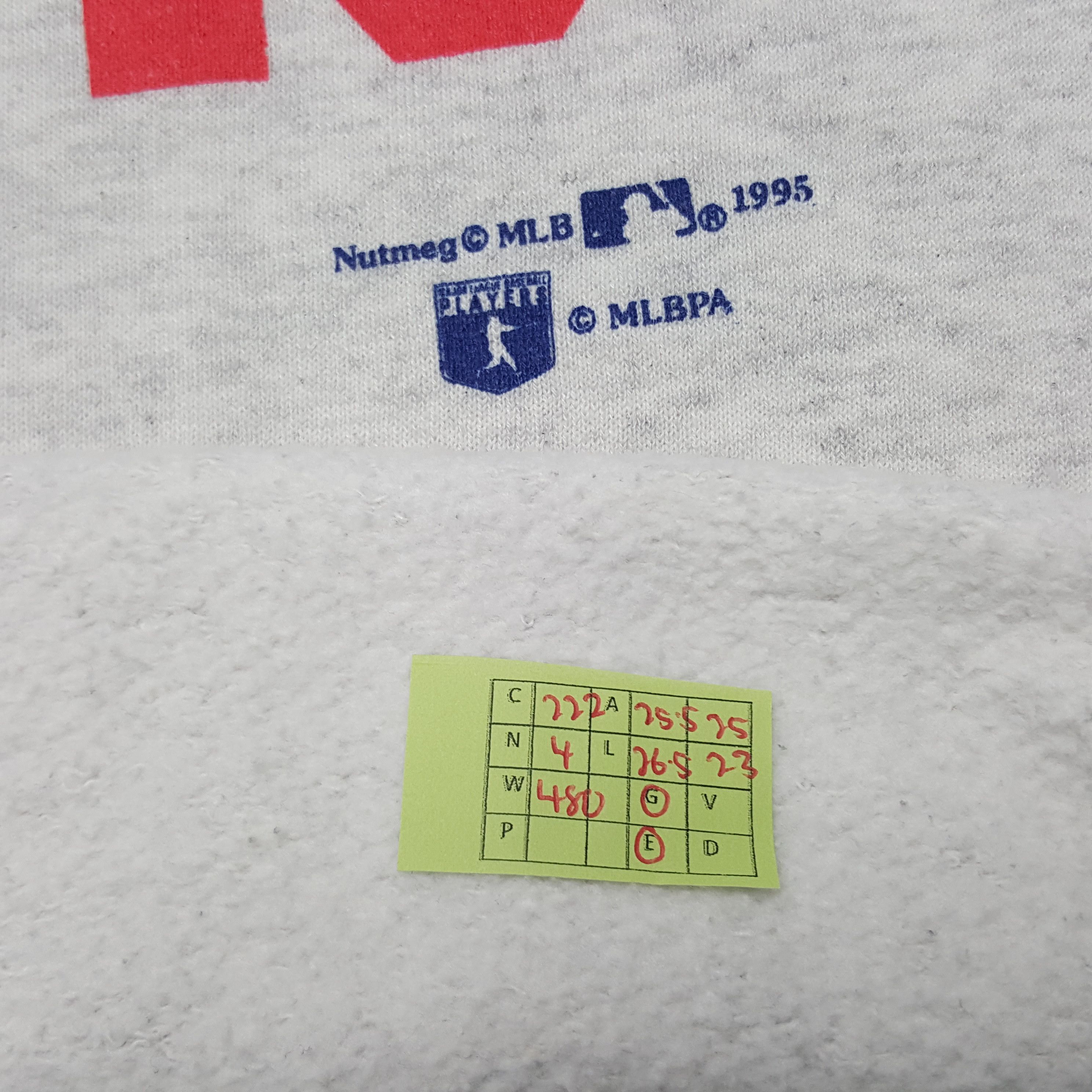 MLB × Nutmeg × Vintage Vintage 90's Dodgess NOMO 16 Baseball MLB Sweatshirt Size US XL / EU 56 / 4 - 8 Thumbnail