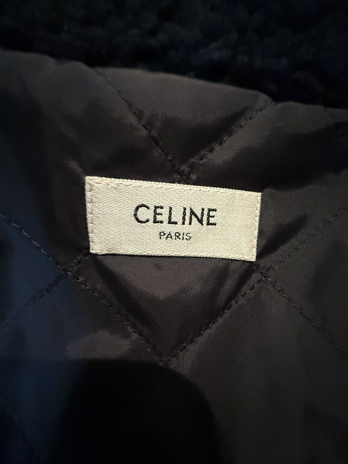 Celine $2.35k 🤑 FW24 Celine logo black fleece jacket Hedi grail M Size US M / EU 48-50 / 2 - 22 Thumbnail