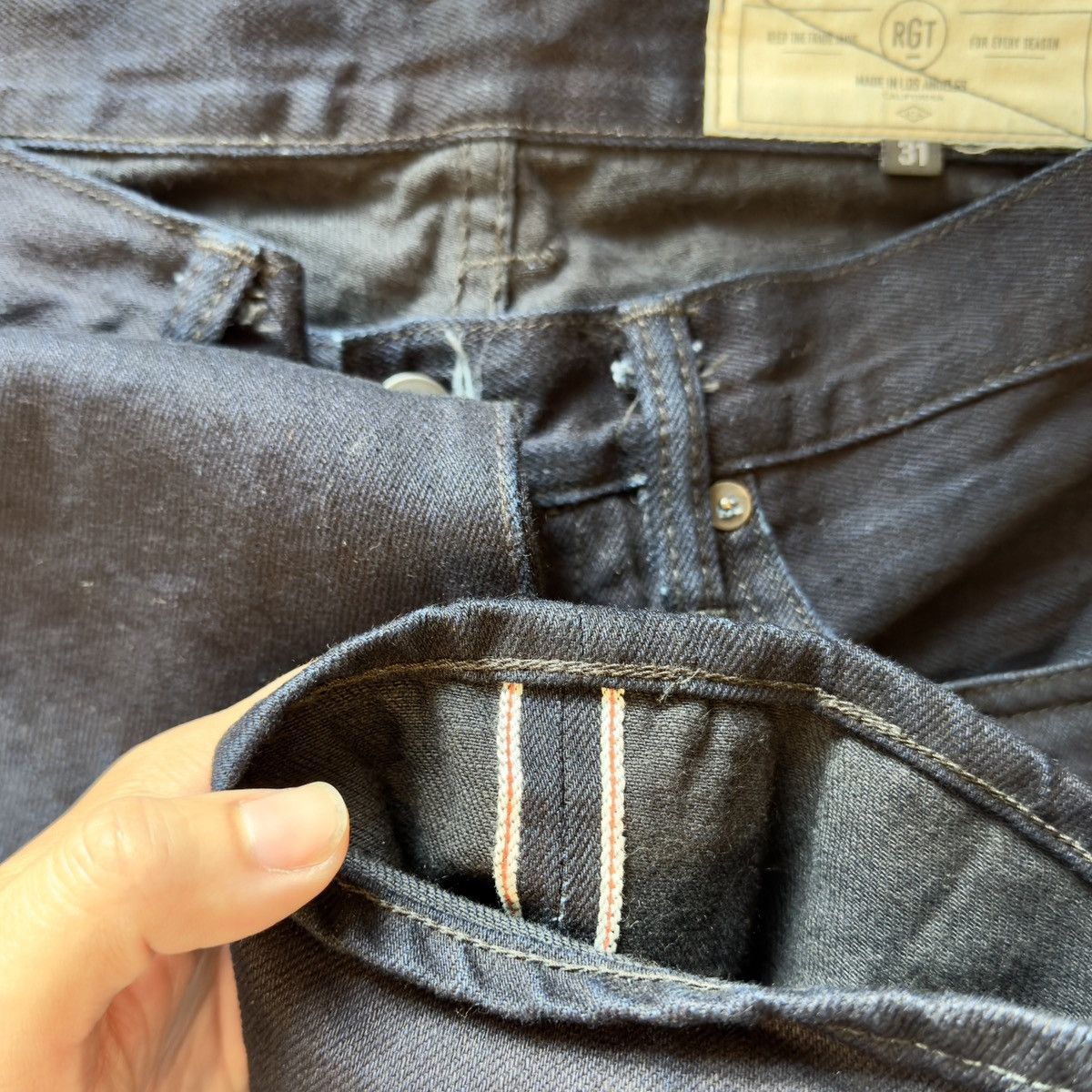Rogue Territory RGT Dark Stanton 13.5oz Size 31 Size US 31 - 8 Thumbnail