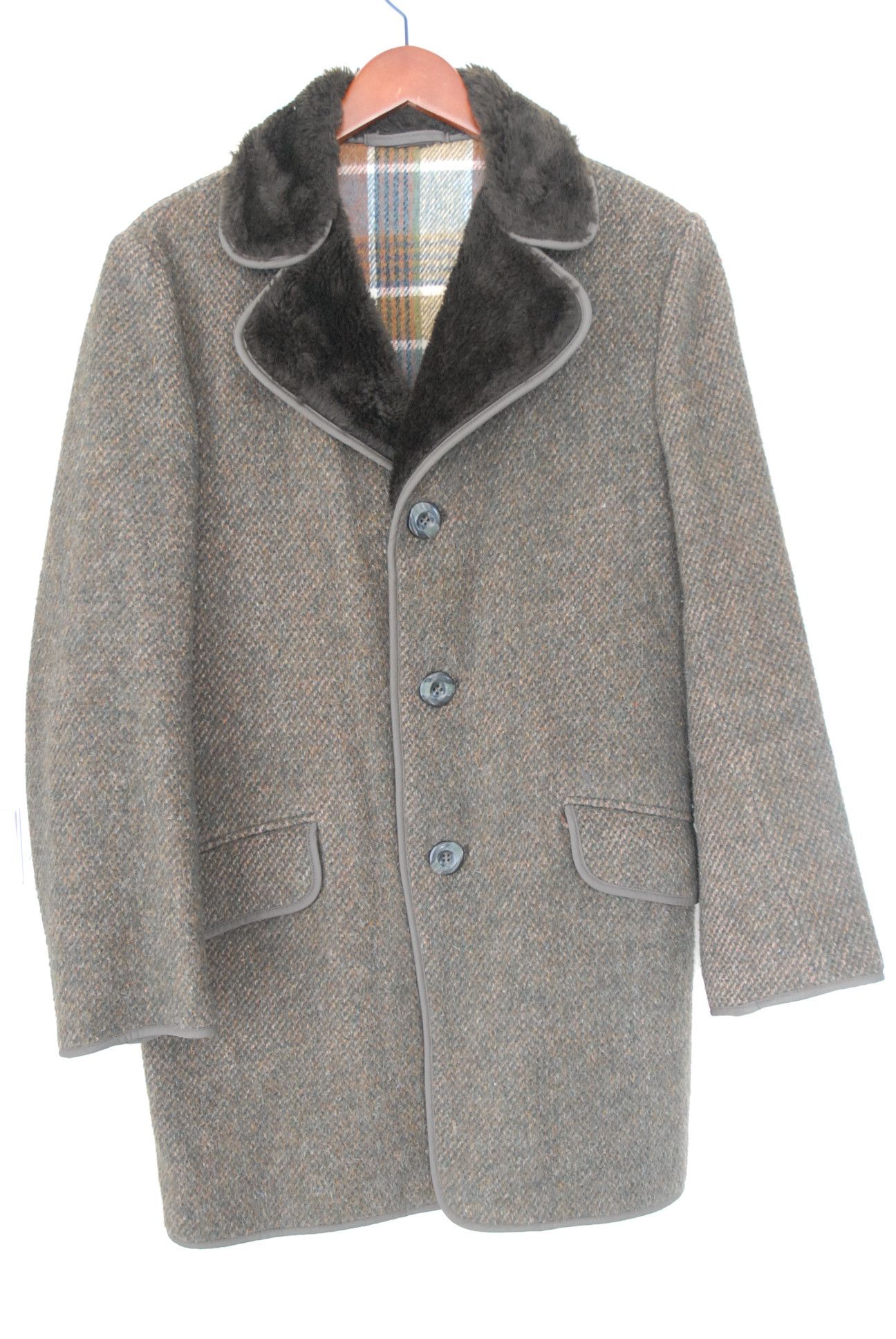 Vintage GUARDS London wool cashmere overcoat size 36 Size US S / EU 44-46 / 1 - 3 Thumbnail