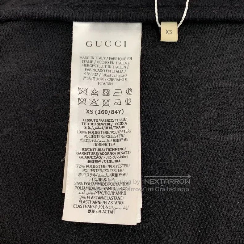 Gucci Gucci Black logo dark pattern jacquard full print hooded d Size US XS / EU 42 / 0 - 6 Thumbnail