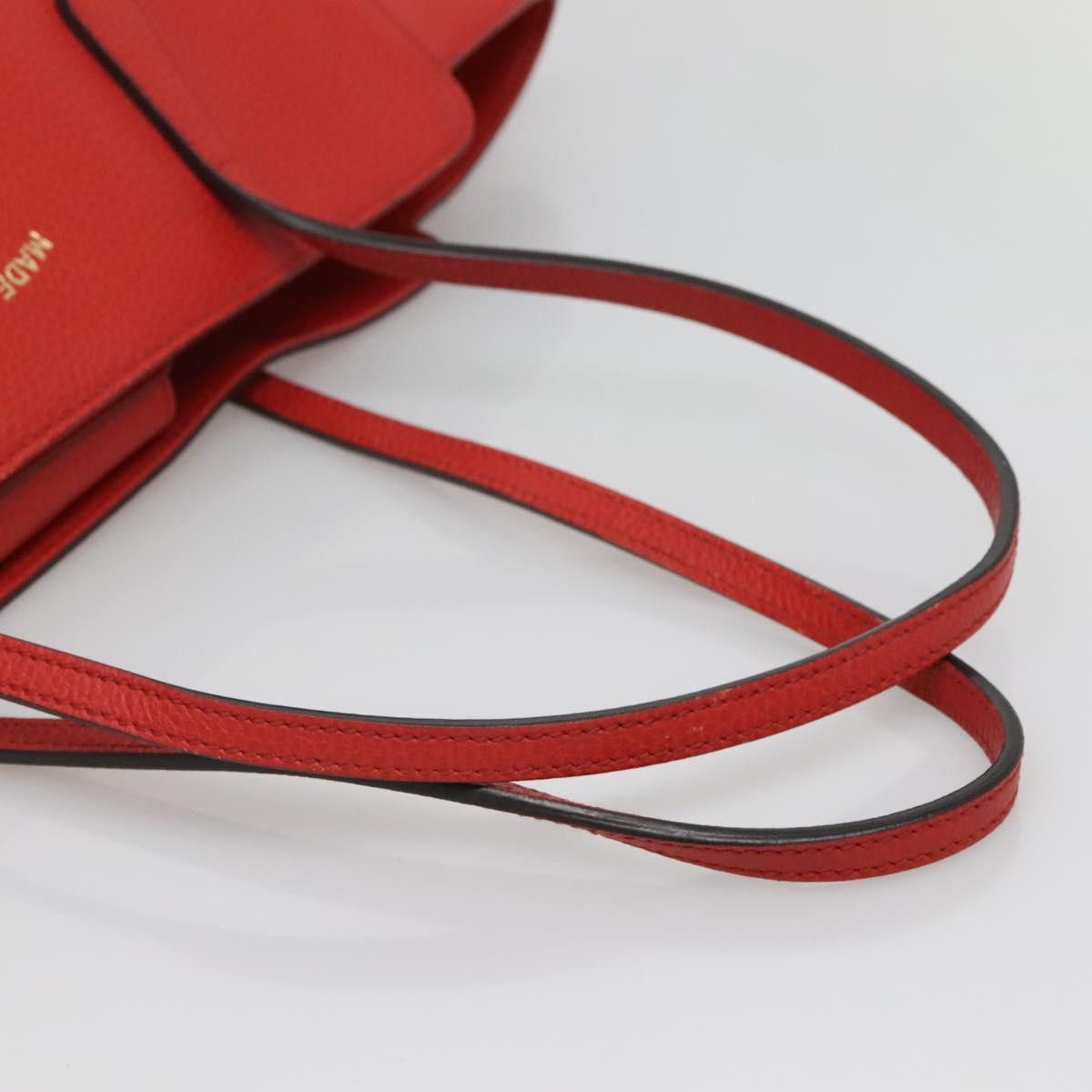 Gucci GUCCI Tote Bag Leather Red Gold Size ONE SIZE - 7 Thumbnail