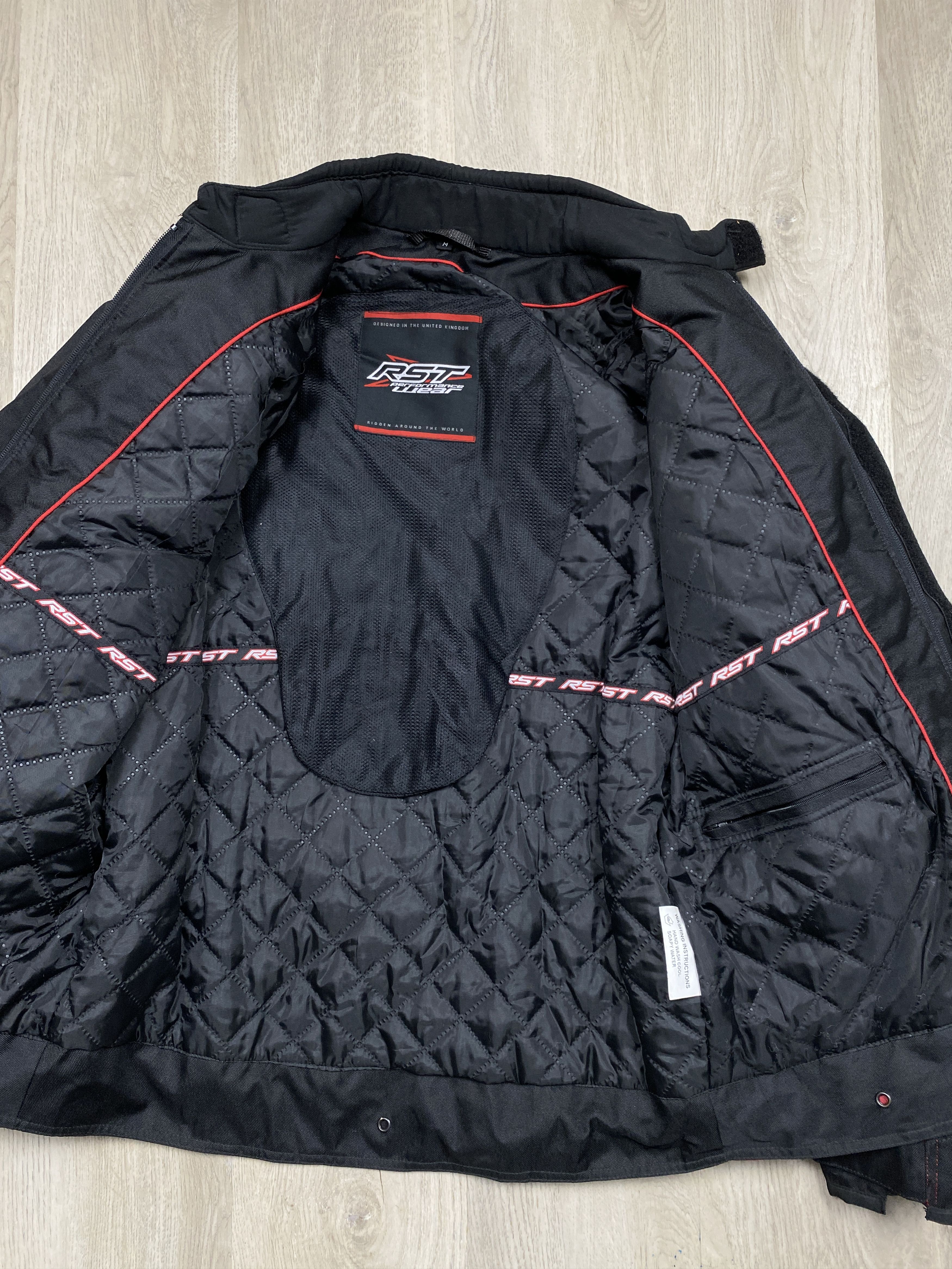 Genuine Leather RST Moto Jacket + Pants Racing Suit Overall Size US M / EU 48-50 / 2 - 9 Thumbnail