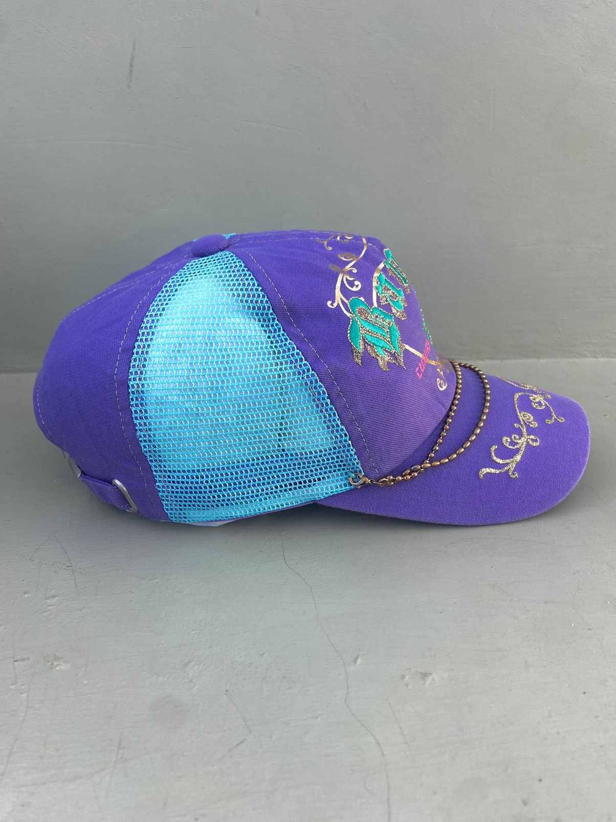 Japanese Brand 2000s banila B embroidery ifsixwasnine trucker hat Size ONE SIZE - 7 Thumbnail