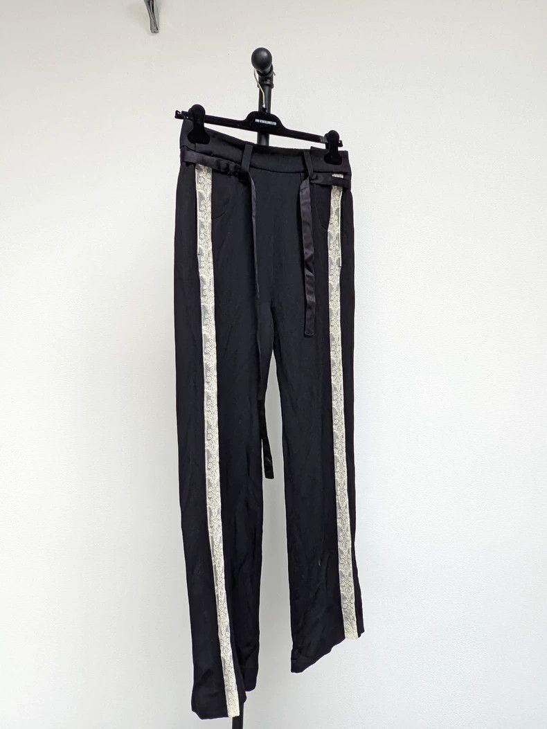 Ann Demeulemeester Ann Demeulemeester Women's Wide Leg Trousers-2506 Size 27" / US 4 / IT 40 - 2 Thumbnail