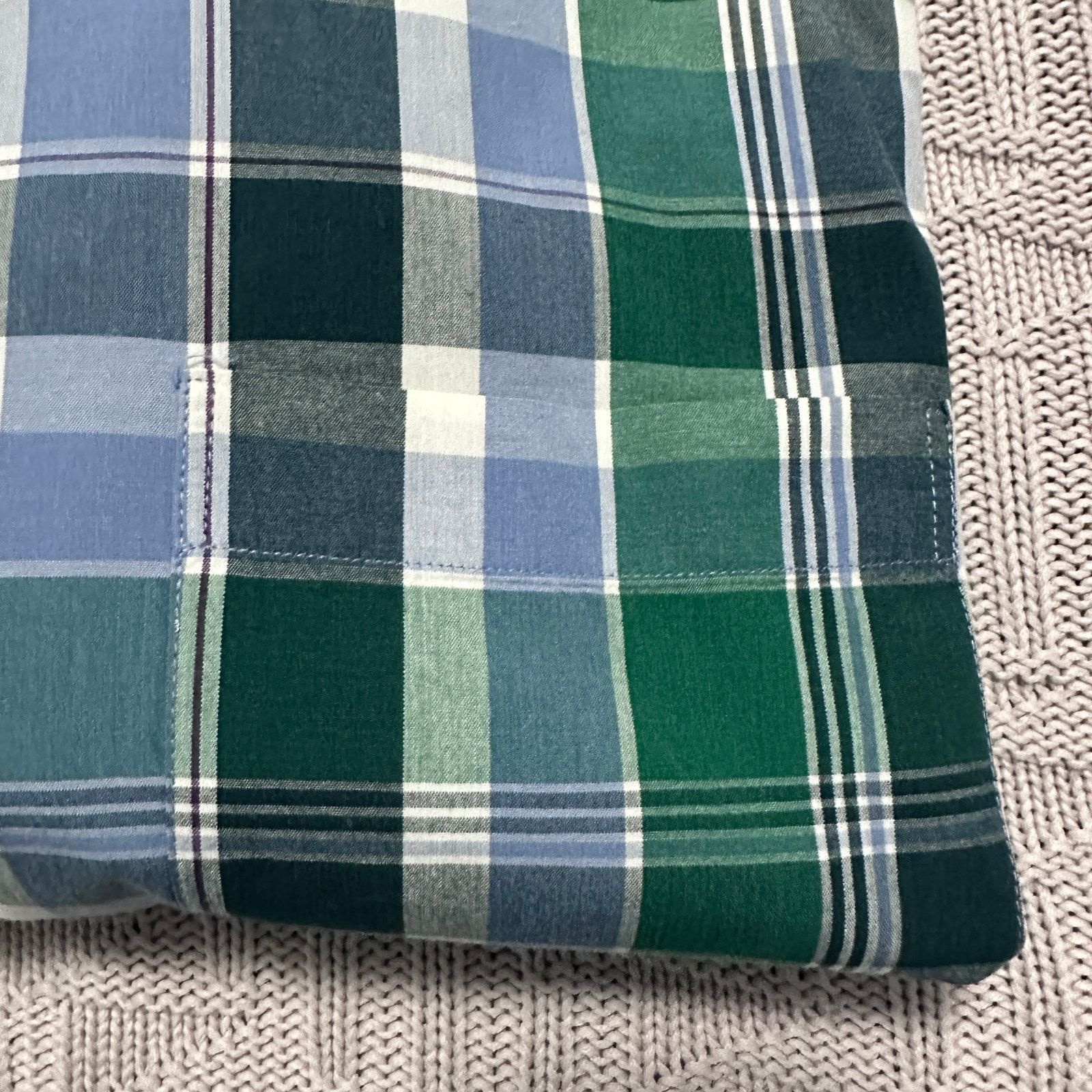 Izod Izod green plaid button downq Size US XL / EU 56 / 4 - 4 Thumbnail