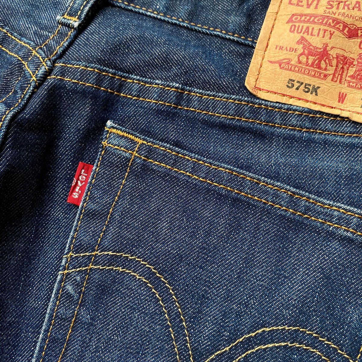 Levi's Rare Vintage Y2K Levis 575K Super Flare Wide Leg Denim Jeans Size US 28 / EU 44 - 7 Thumbnail