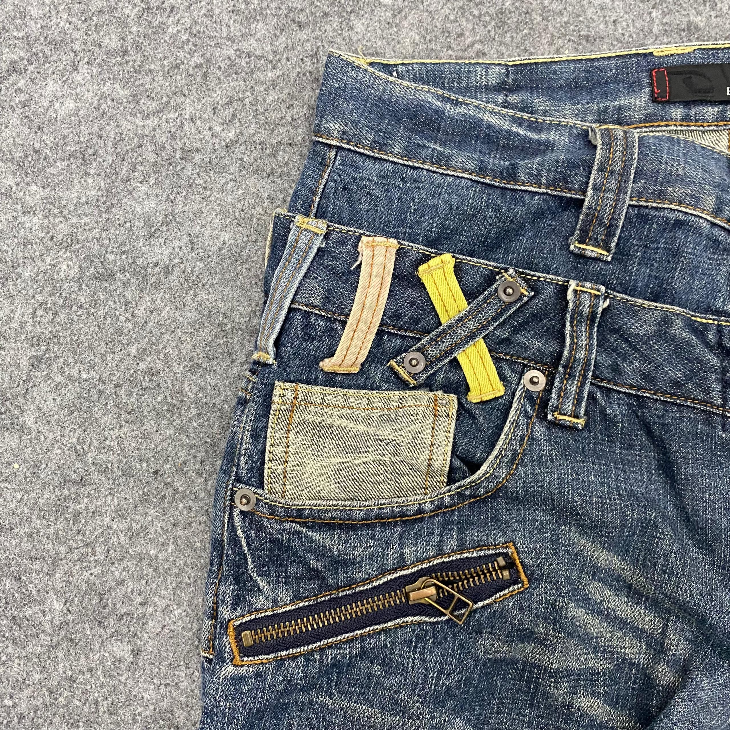 Le Grande Bleu (L.G.B.) 💥Best Offer💥Vintage Dominate Double Waist Denim Size US 30 / EU 46 - 10 Thumbnail