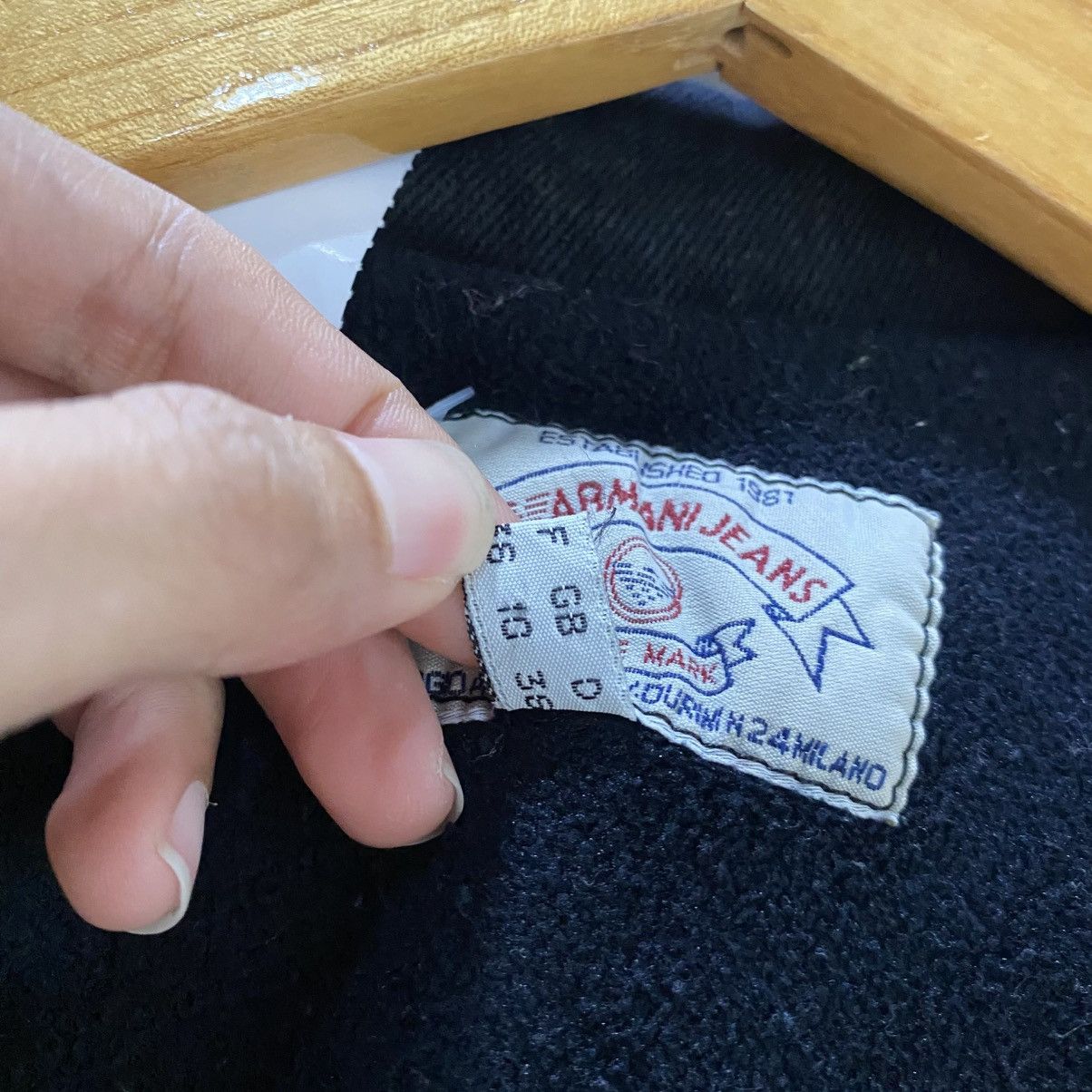Giorgio Armani Vintage Giorgio Armani Jeans Denim Jacket Sherpa size XS Size US XS / EU 42 / 0 - 13 Thumbnail