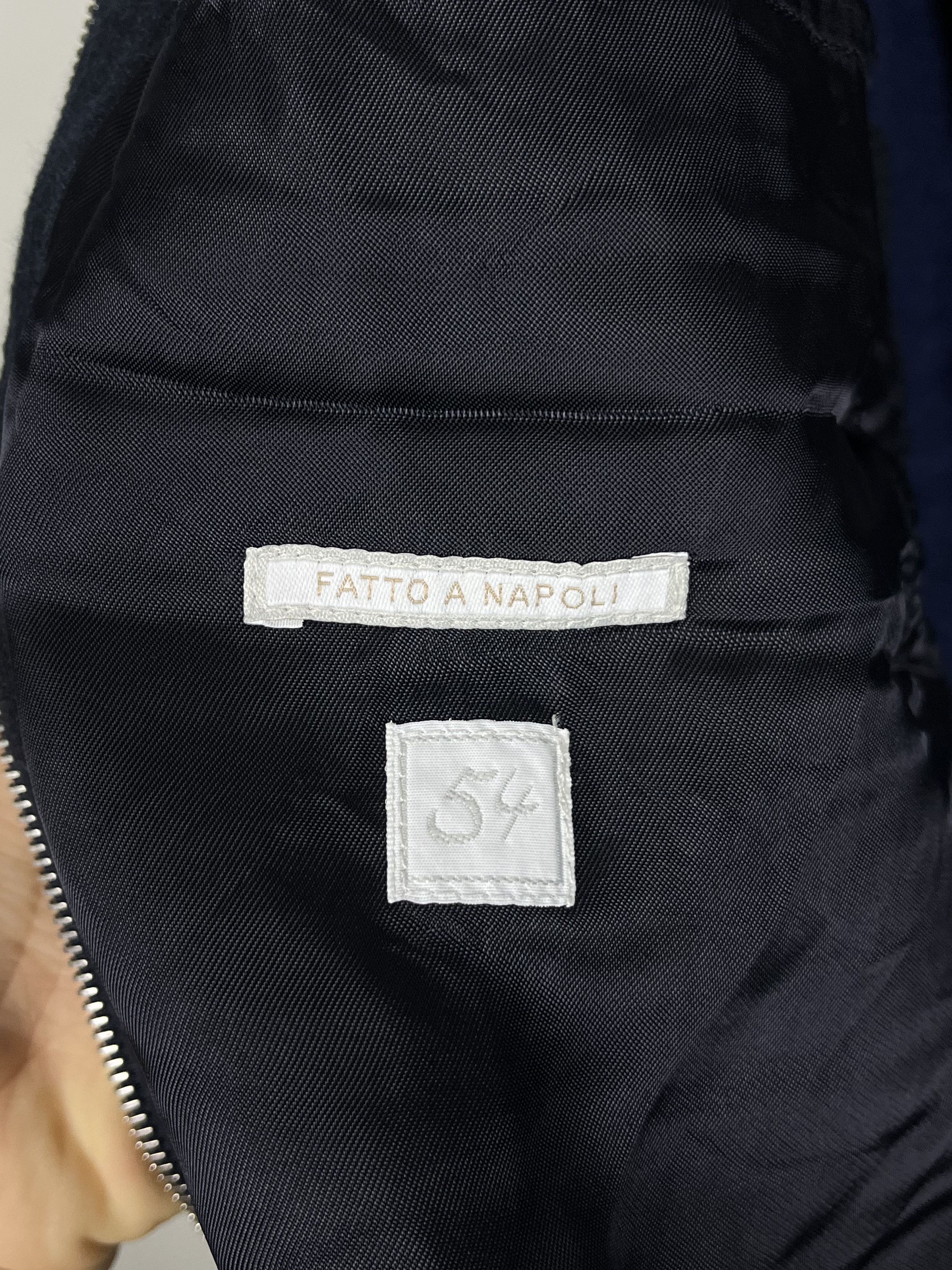 Designer Marco Pescarolo Napoli Designer Wool Cashmere Jacket Size US M / EU 48-50 / 2 - 7 Thumbnail