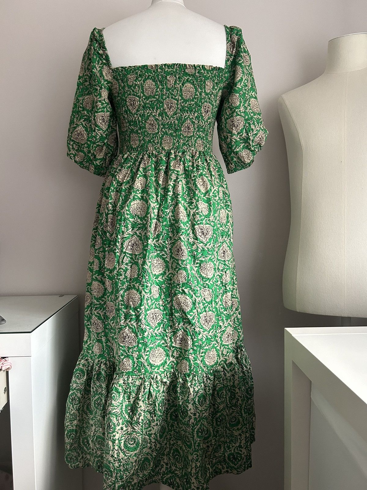 House of Harlow trend floral dress green house of harlow 1960 cotton Size M / US 6-8 / IT 42-44 - 3 Thumbnail