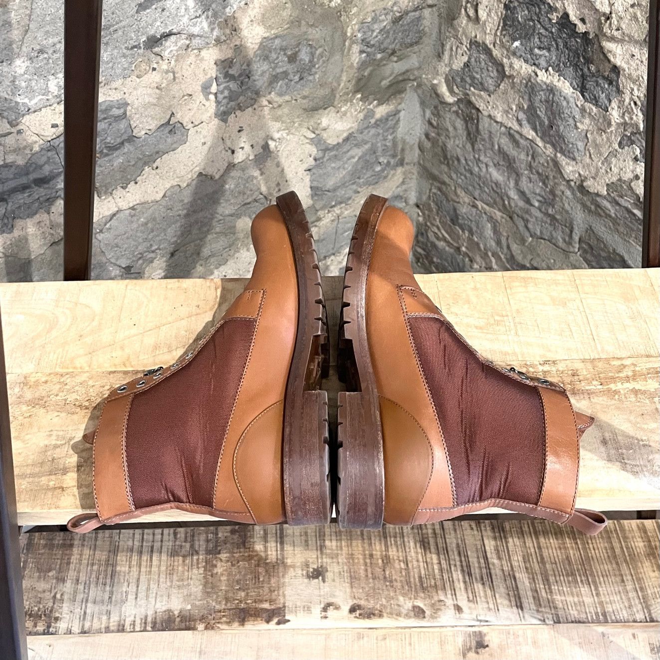 Louis Vuitton Louis Vuitton Bengale Brown Leather Ankle Boots Size US 8.5 / EU 41-42 - 9 Thumbnail