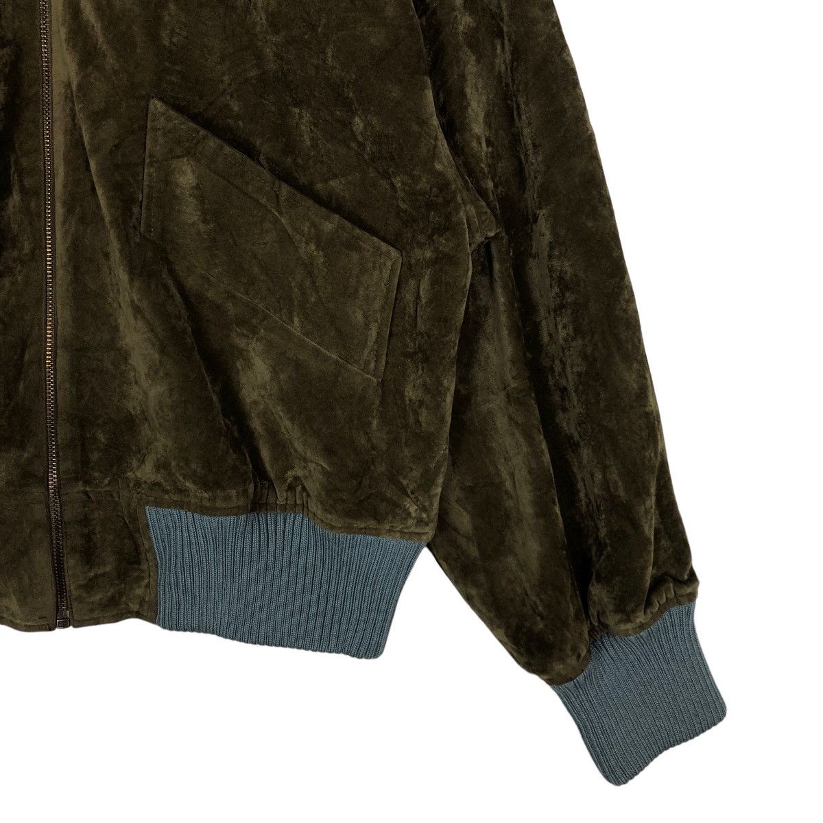 Japanese Brand 🔥90’s Velvet Bomber Jacket Design Stephan Janson Size US M / EU 48-50 / 2 - 5 Thumbnail