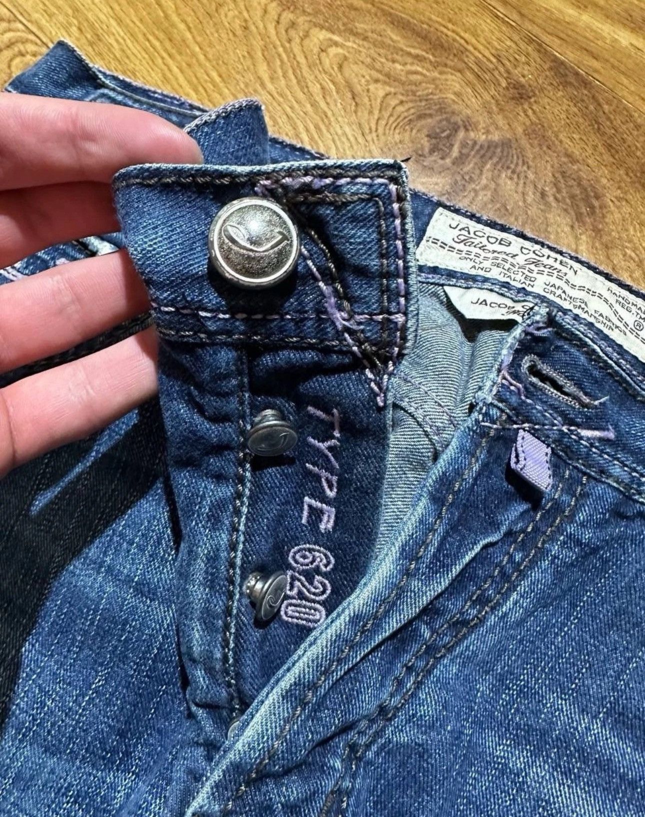 Jacob Cohen Jacob Cohen Designer Jeans Tailored Handmade Made in Italy Size US 37 - 6 Thumbnail