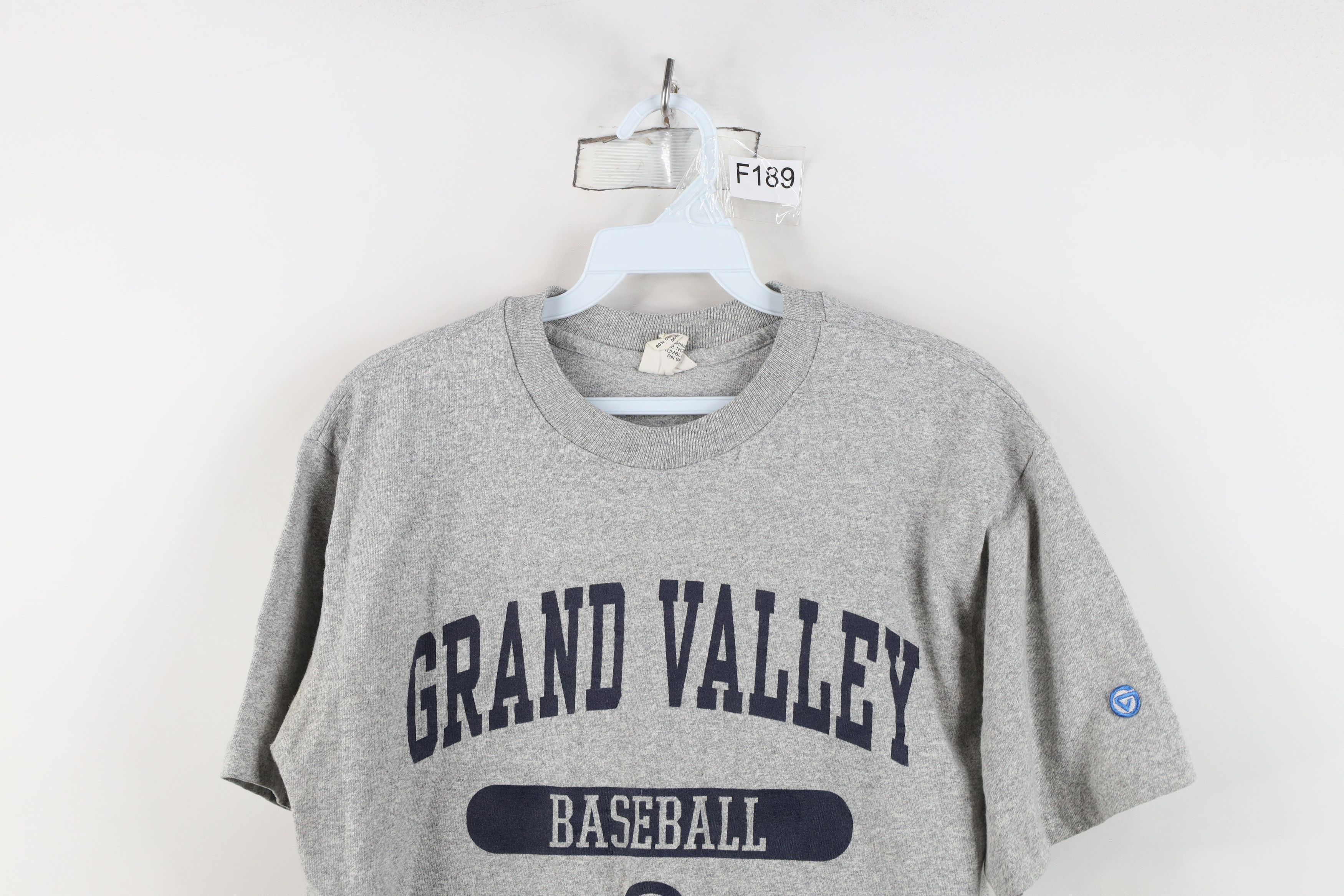 Vintage Vintage 90s Valley State University Baseball T-Shirt USA Size US M / EU 48-50 / 2 - 2 Thumbnail