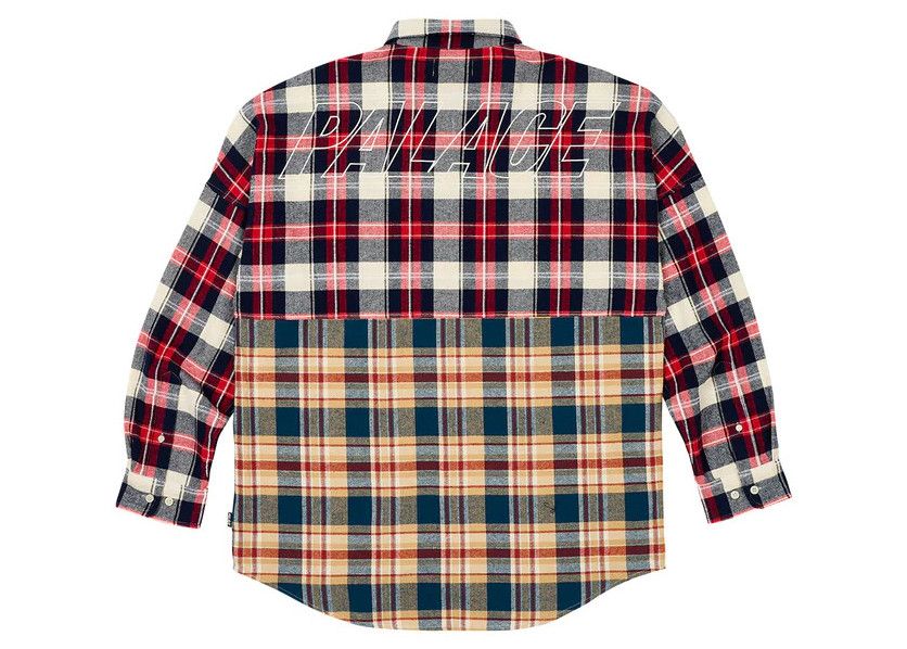 Palace Palace Checkmate Drop Shoulder Shirt Red • L Size US L / EU 52-54 / 3 - 2 Thumbnail