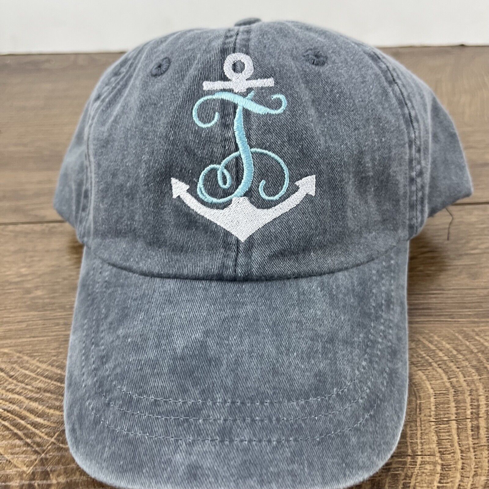 Other Anchor Hat Boat Anchor Hat Gray Hat Adjustable Hat Gray Adul Size ONE SIZE - 6 Thumbnail