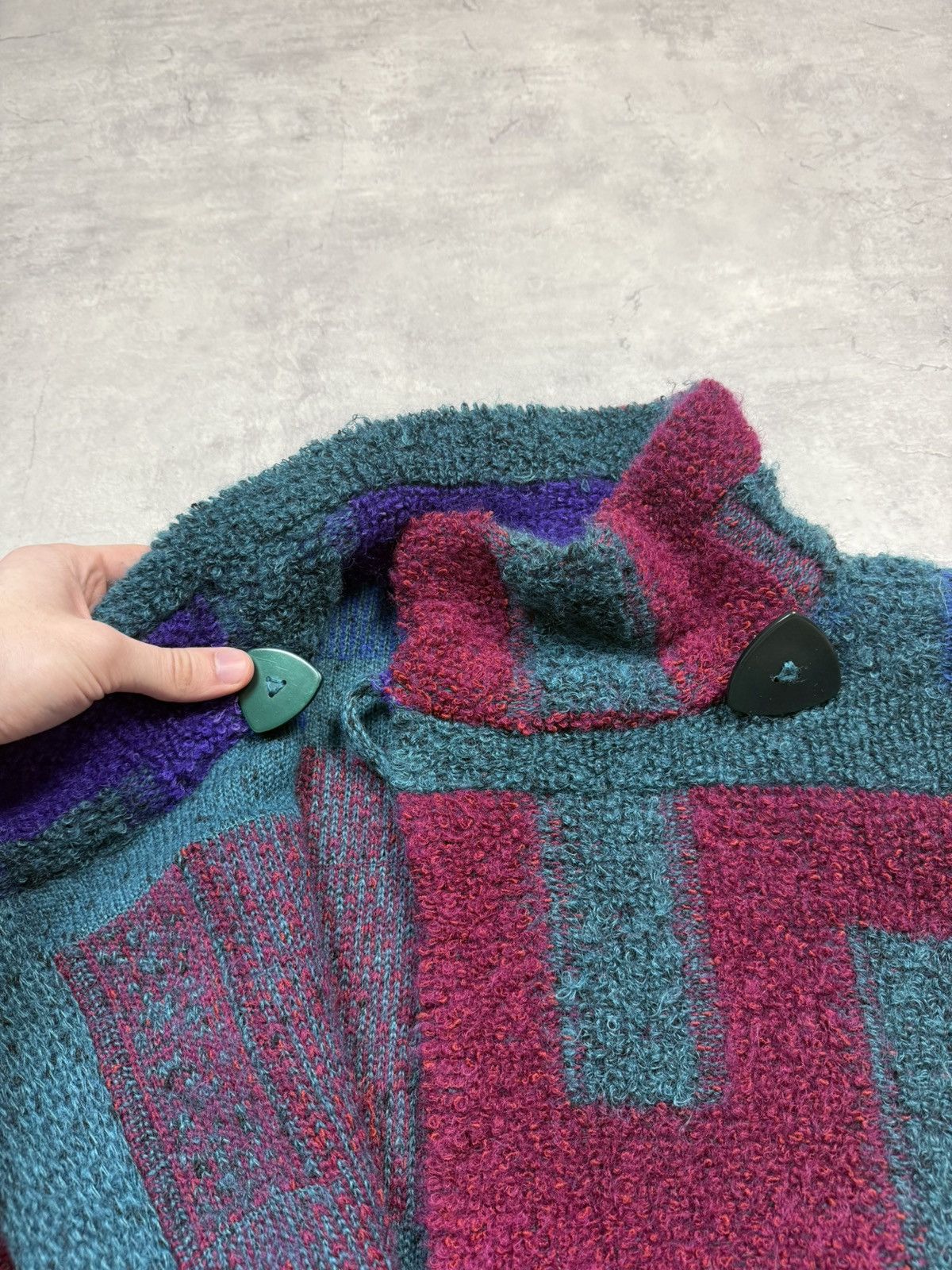 Missoni Missoni Vintage Wool Coat Size XL / US 12-14 / IT 48-50 - 6 Thumbnail