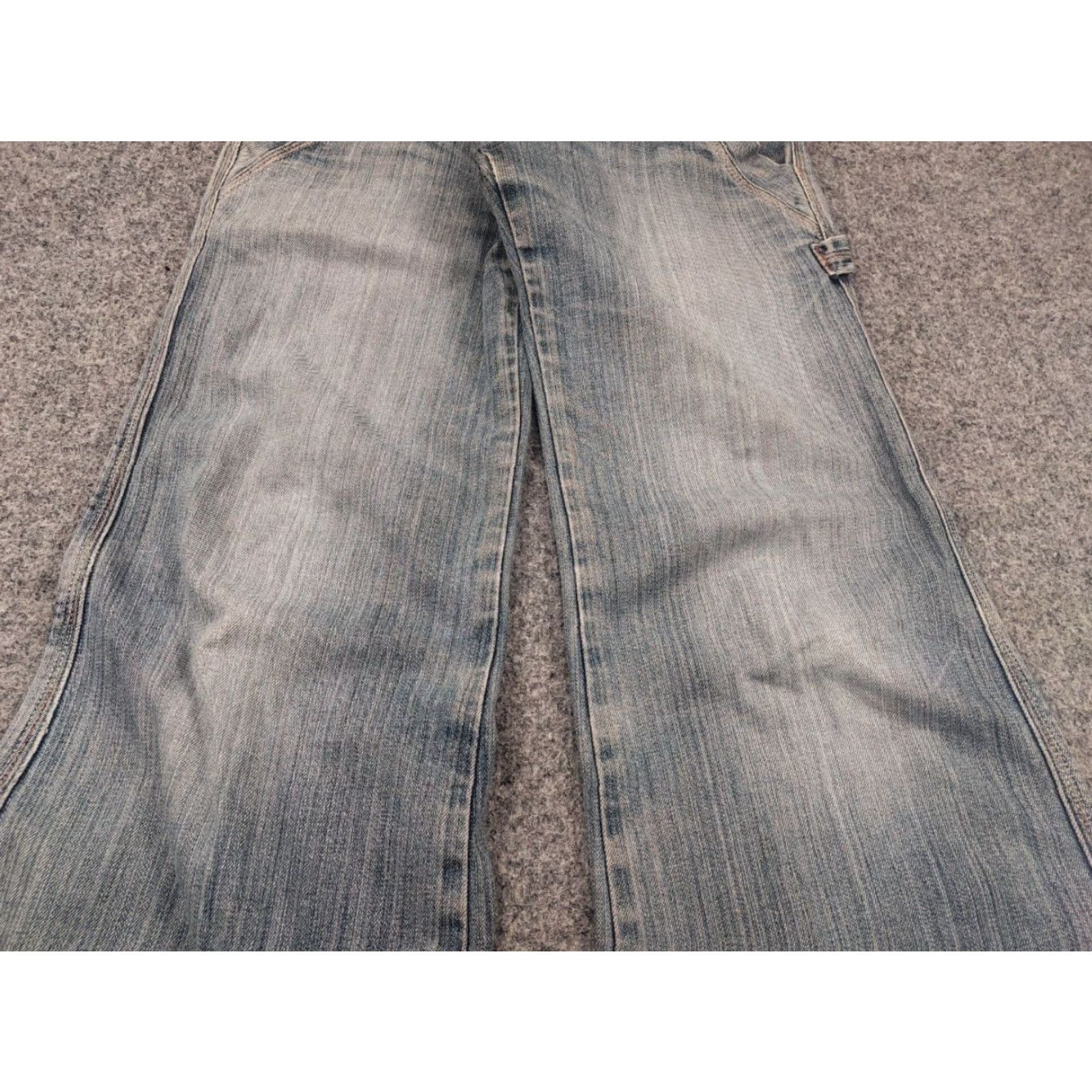 Levi's VINTAGE Levi's 90's Lady Style Low Rise Bootcut Jeans Japan Made 29 Blue Denim 5-Pocket Design Womens Size 29" - 6 Thumbnail