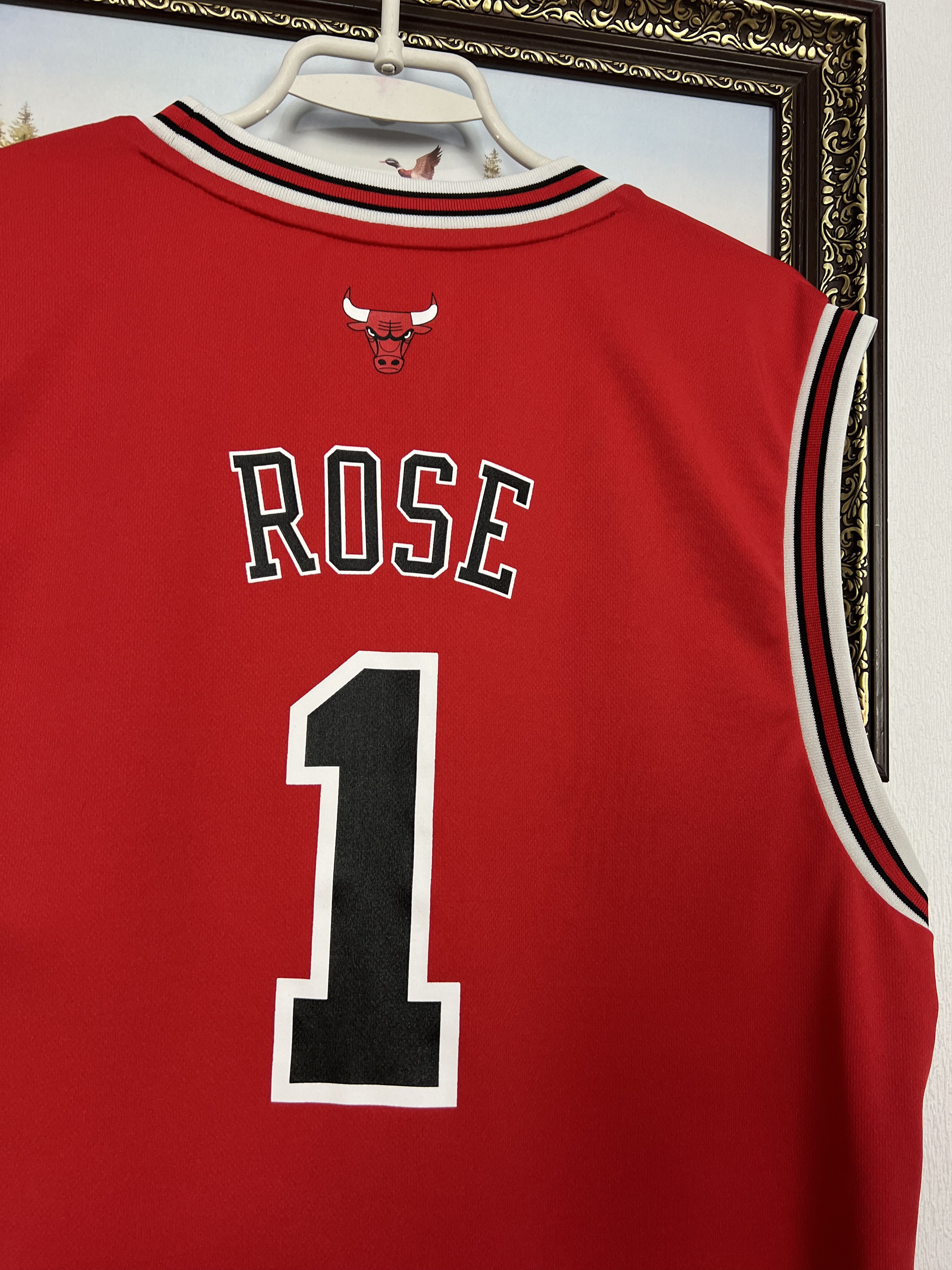 Adidas Vintage Chicago Bulls Derrick Rose #1 NBA Jersey Trikot Size US M / EU 48-50 / 2 - 9 Thumbnail
