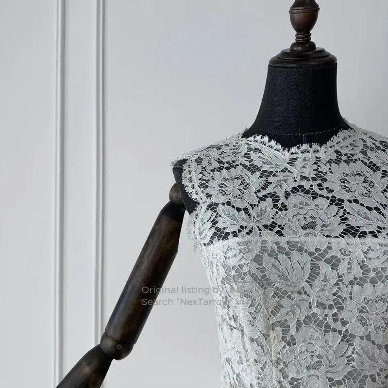 Valentino White Lace Women's Dress .