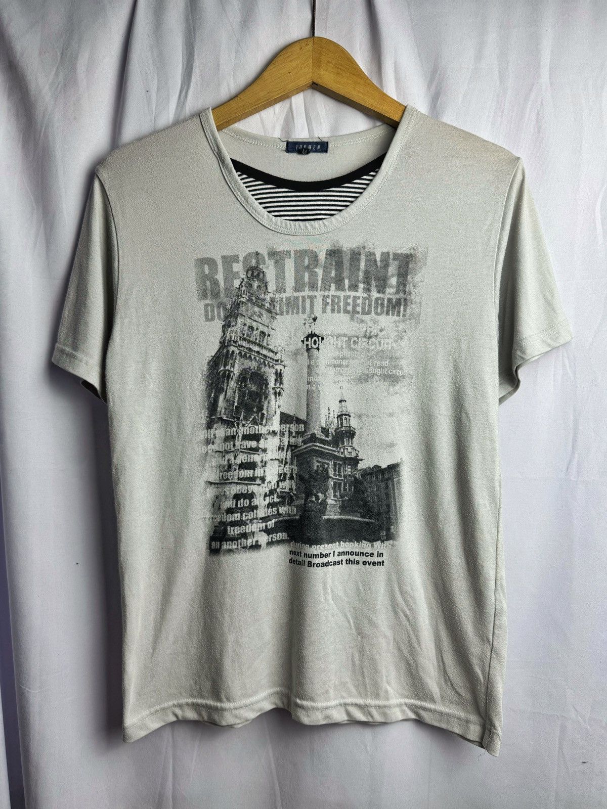 If Six Was Nine × Japanese Brand × Le Grande Bleu (L.G.B.) Jun men double layers poem tshirt japanese Size US M / EU 48-50 / 2 - 1 Thumbnail