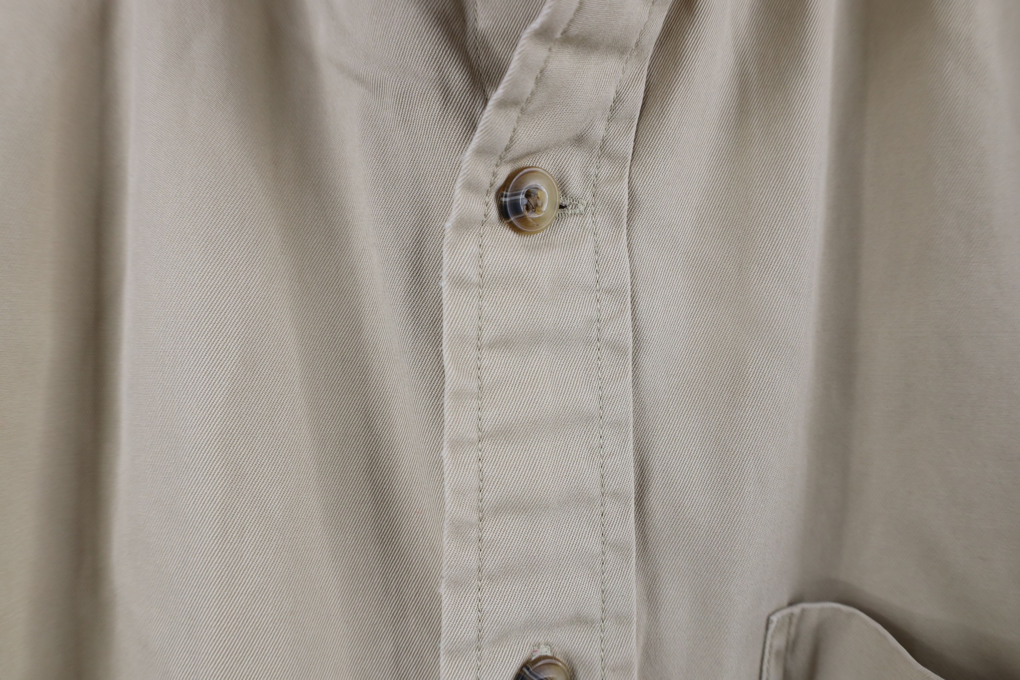 Banana Republic × Vintage Vintage 90s Banana Republic Heavy Cotton Button Down Shirt Size US L / EU 52-54 / 3 - 5 Thumbnail