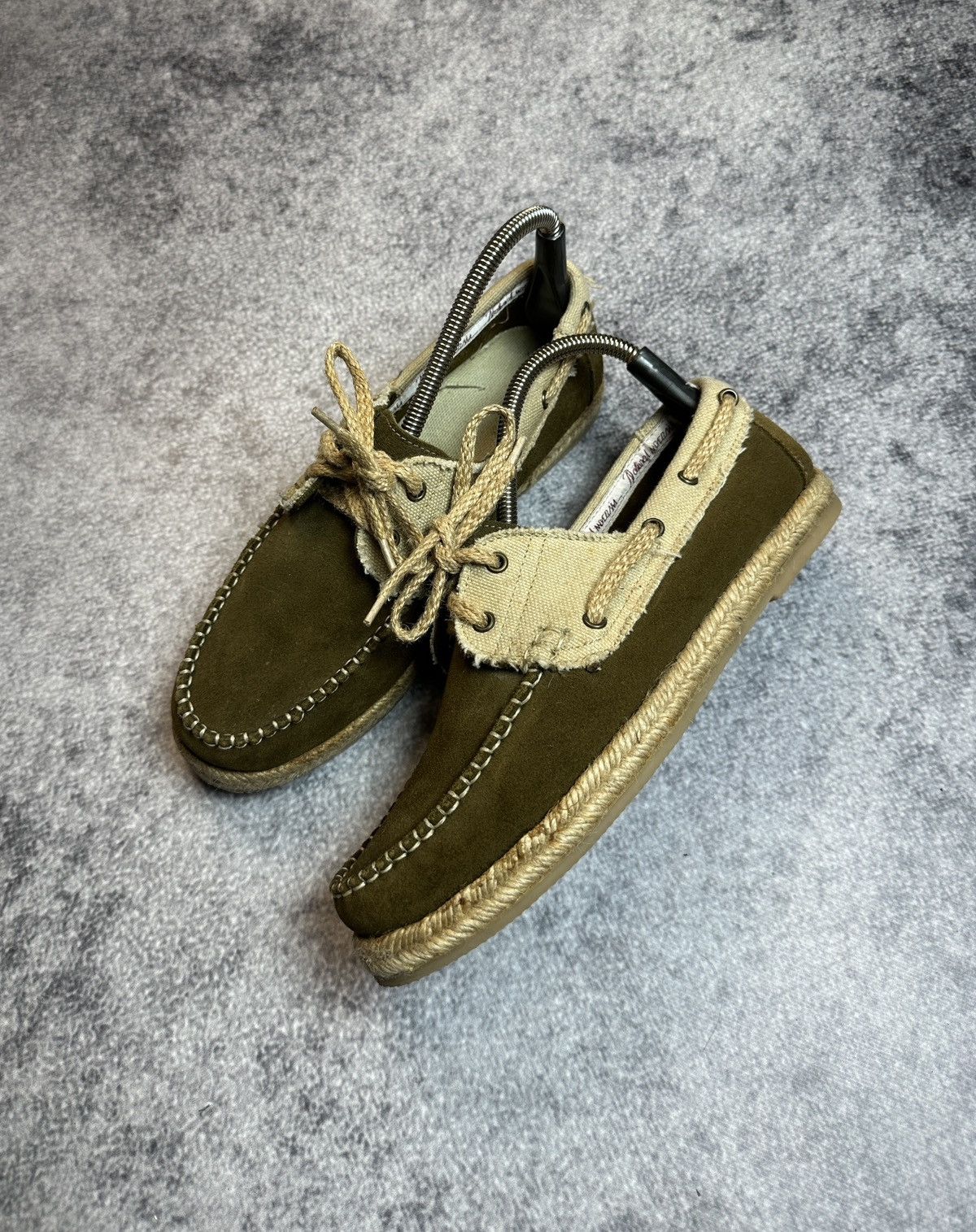 Designer × Leather Vintage Style Casual Leather Shoes Streetwear Luxury 9 Rare Size US 9 / EU 42 - 1 Thumbnail