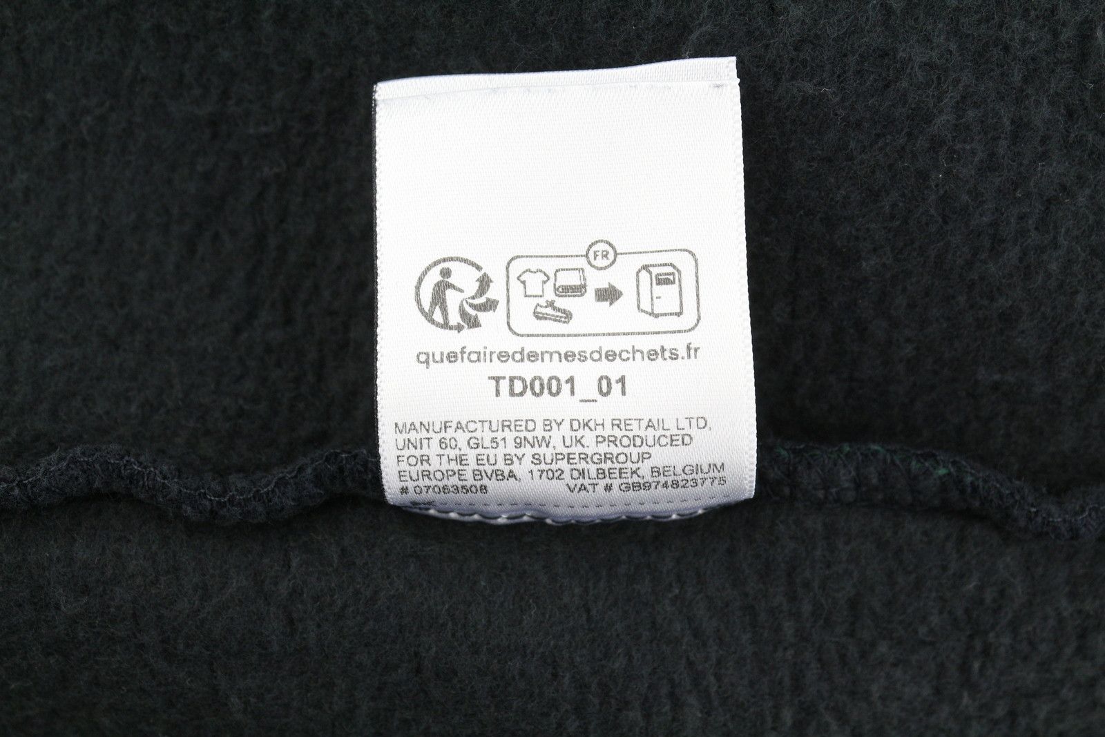 Superdry TOKYO VL M Black Logo Kangaroo Hoodie 87126 Size US M / EU 48-50 / 2 - 10 Thumbnail